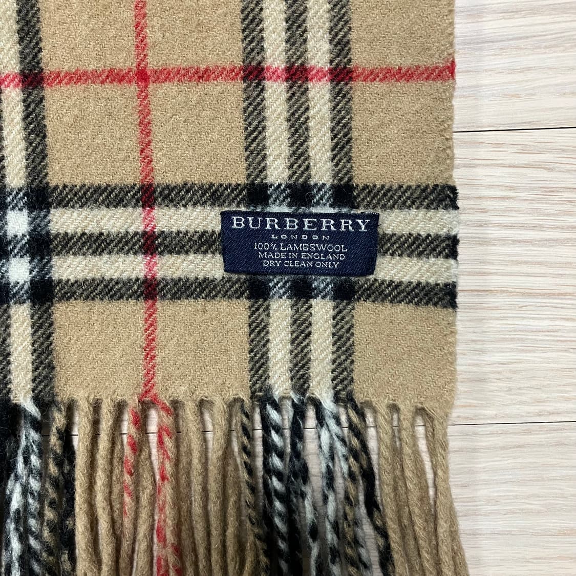[정품] 버버리 베이지 노바체크 램스울 머플러 (burberry) 상품이미지5