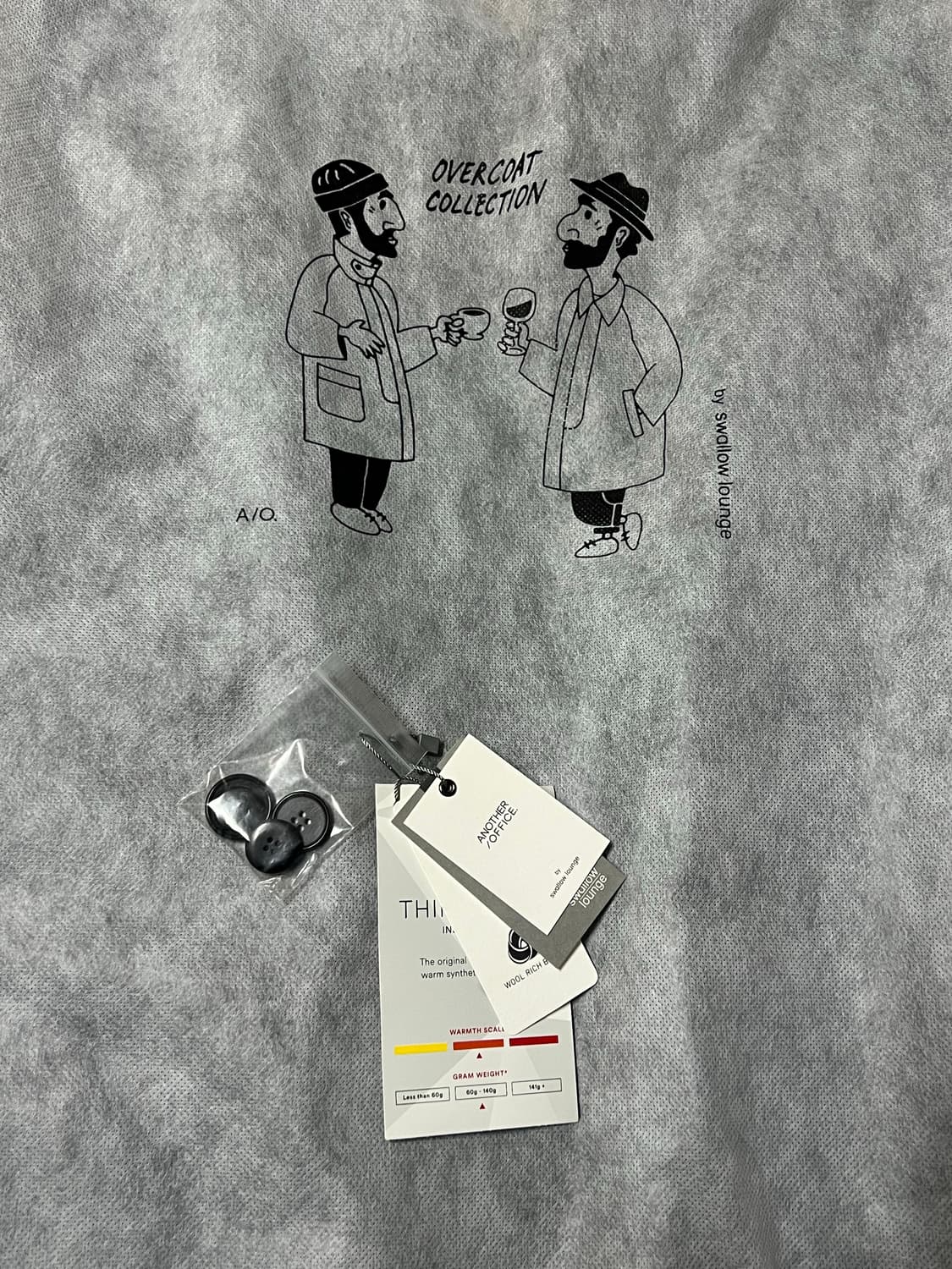 (01)어나더오피스 보이저 발마칸 코트 다크네이비 상품이미지7