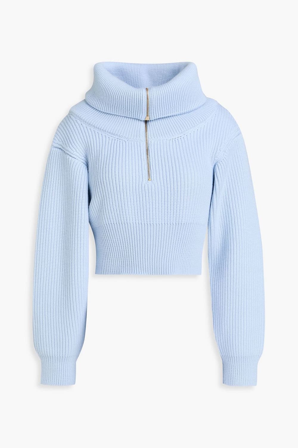 36) 자크뮈스 라 마이유 리소울 더블 칼라 스웨터 라이트블루 상품이미지1