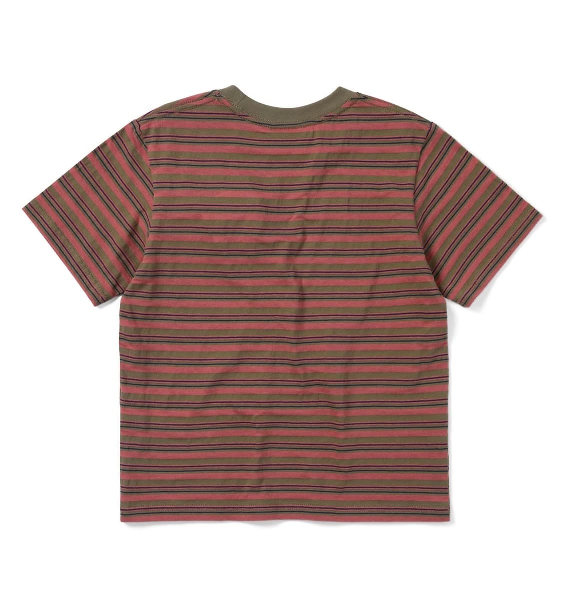 디스이즈네버댓 Striped W Tee Khaki 상품이미지2