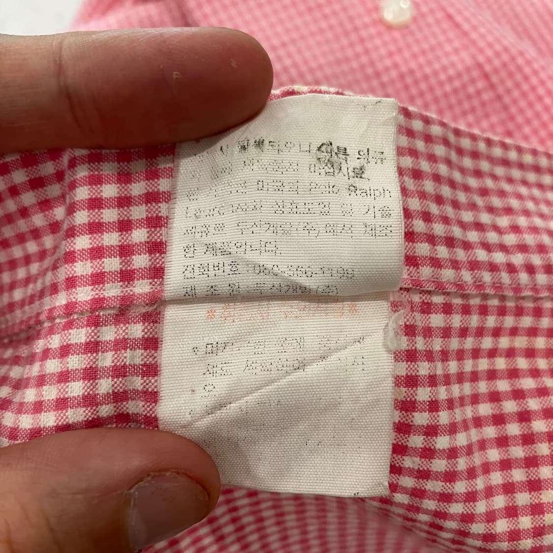 98 폴로 체크 반팔셔츠 상품이미지4