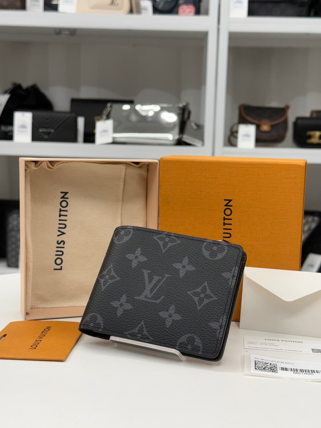 [새상품] 루이비통 이클립스 멀티플월릿 반지갑 상품이미지1