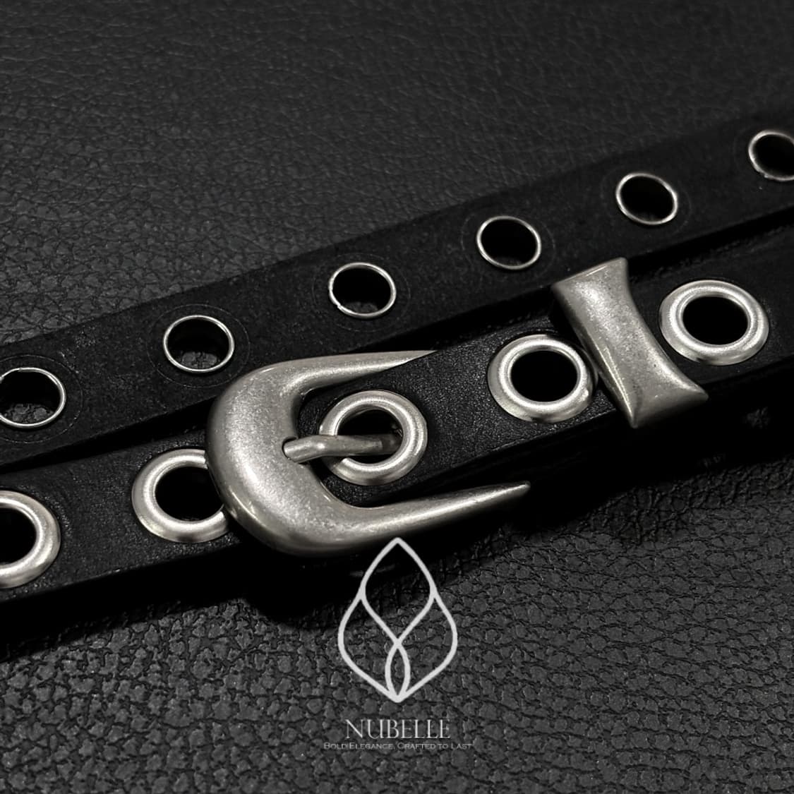 🌗 Vegetable eyelet belt / 아일렛 웨스턴 벨트 상품이미지7