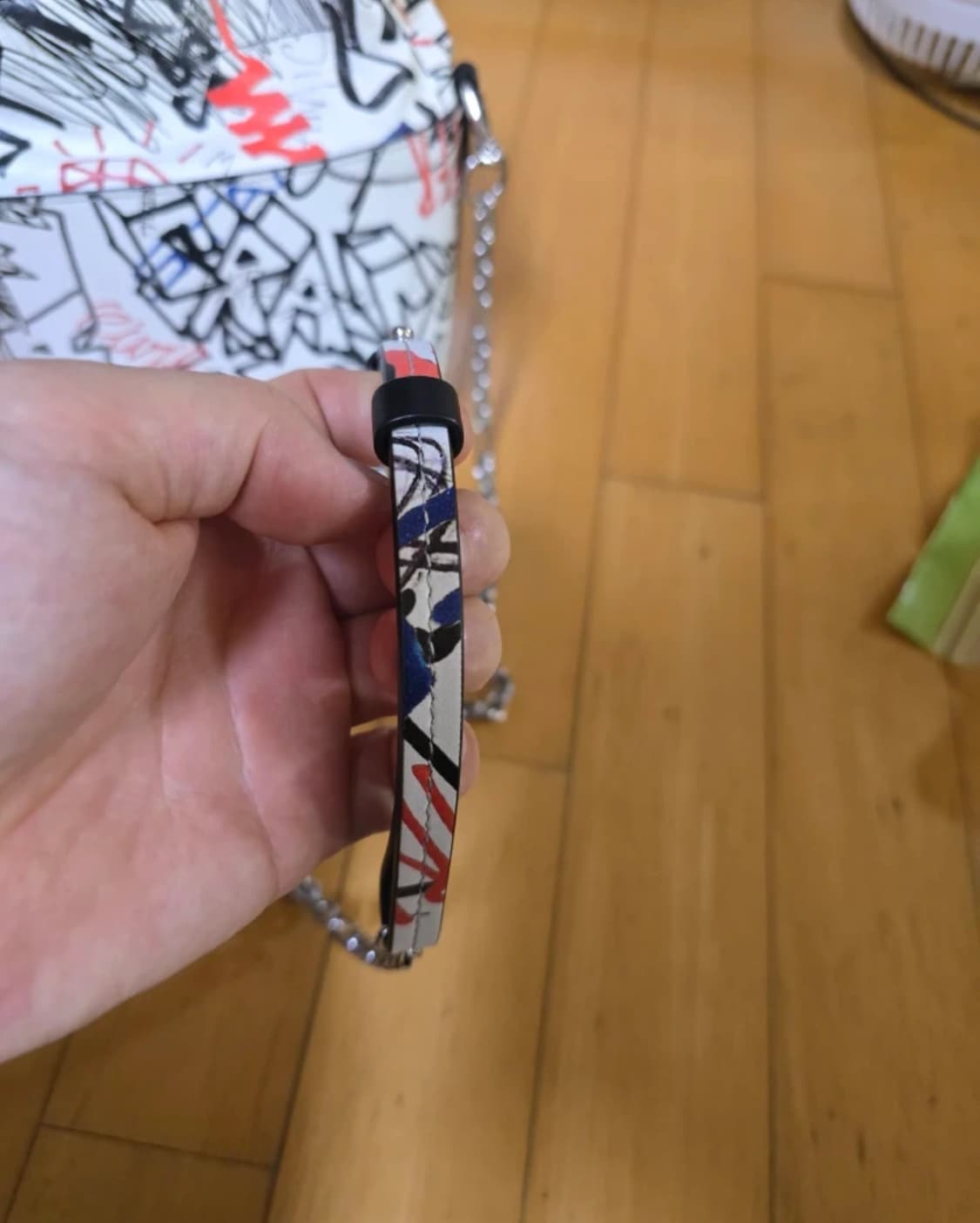 메종마르지엘라 그래피티 마이크로 백 급처 상품이미지3