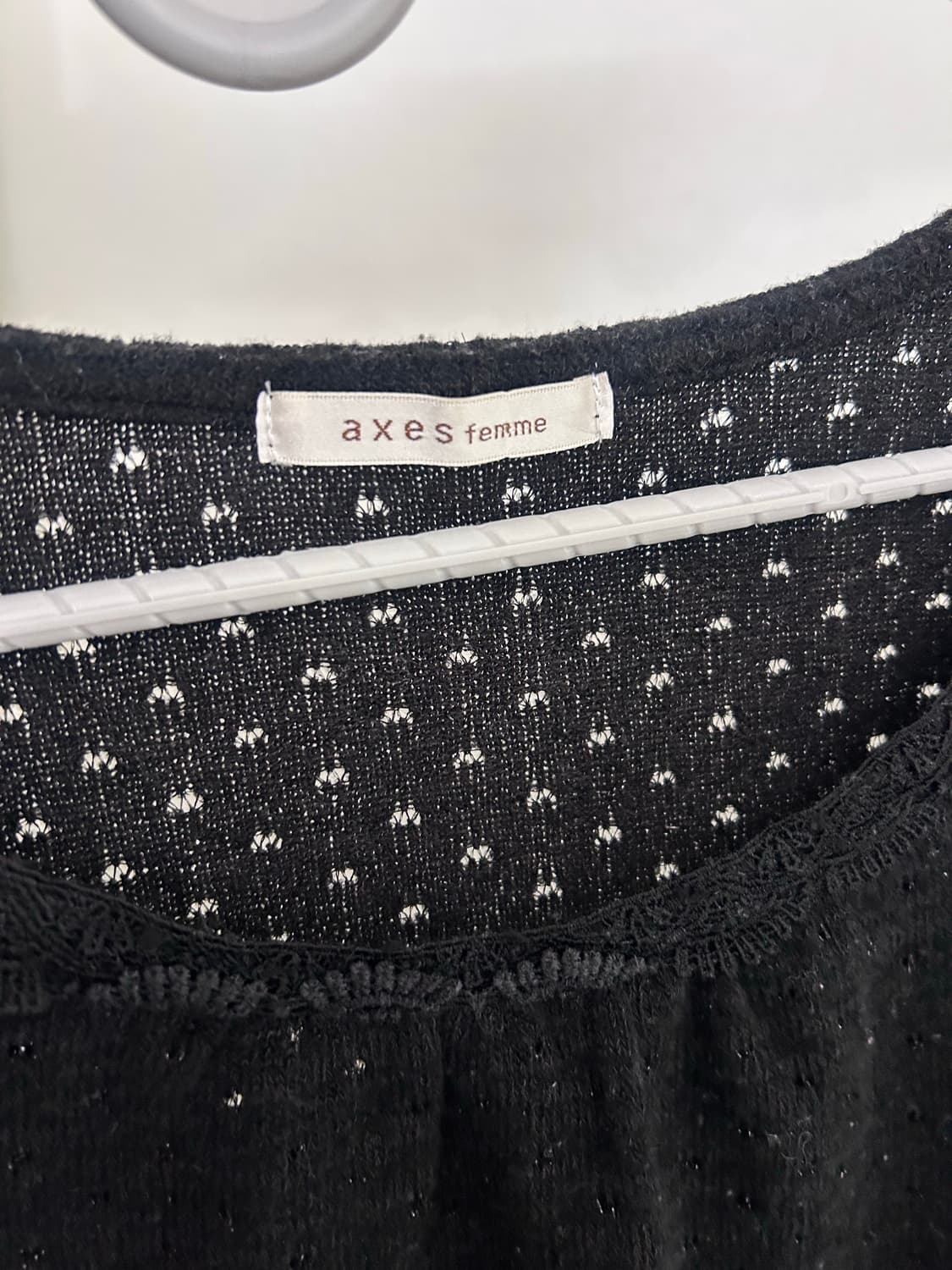 급처! 엑시즈팜 블랙니트 상품이미지2