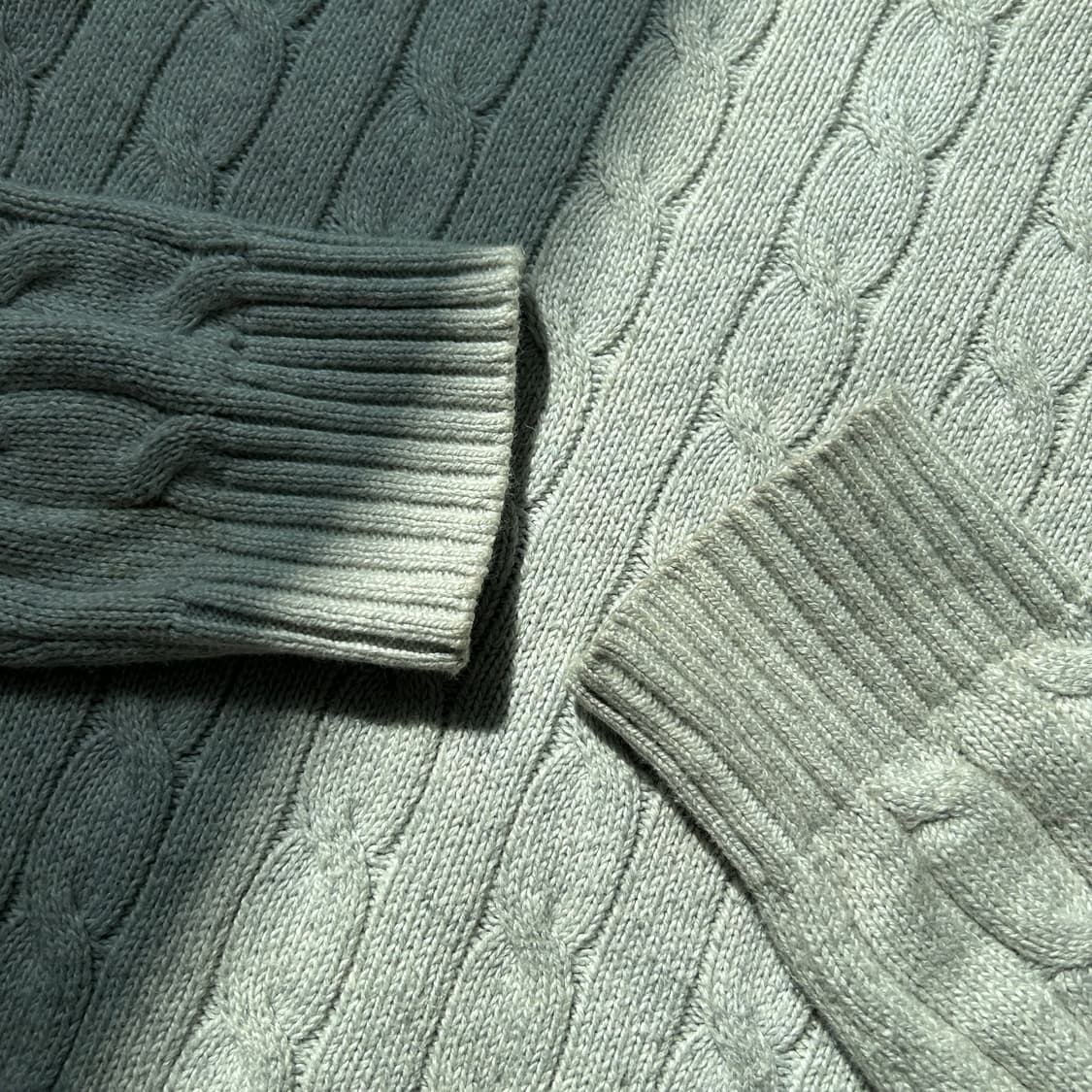 폴로 랄프로렌 그레이 케이블 니트 상품이미지6