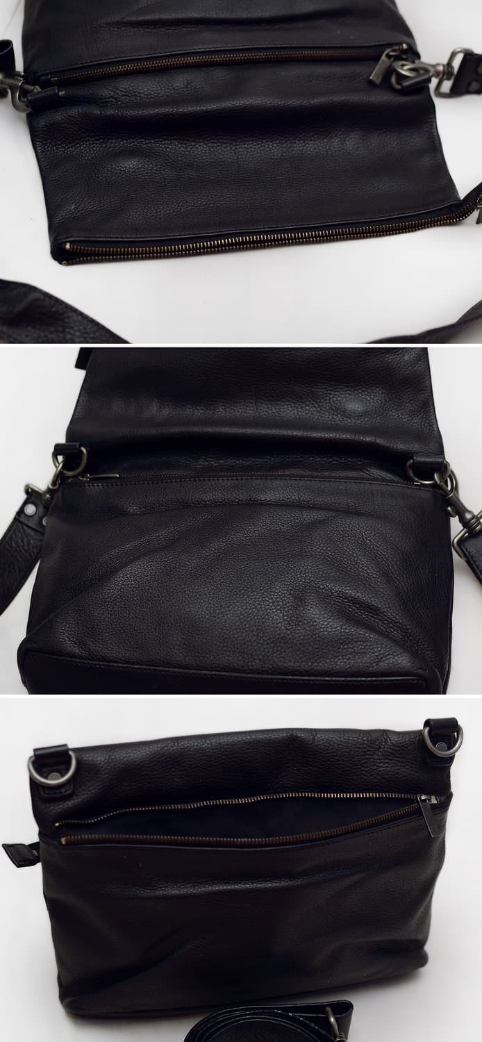 만다리나덕 이태리 프리덤 천연가죽 플랩 크로스백 상품이미지5