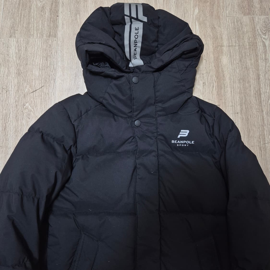 빈폴 스포츠 덕다운 벤치다운 후드 롱패딩 점퍼 XS(85) 상품이미지2