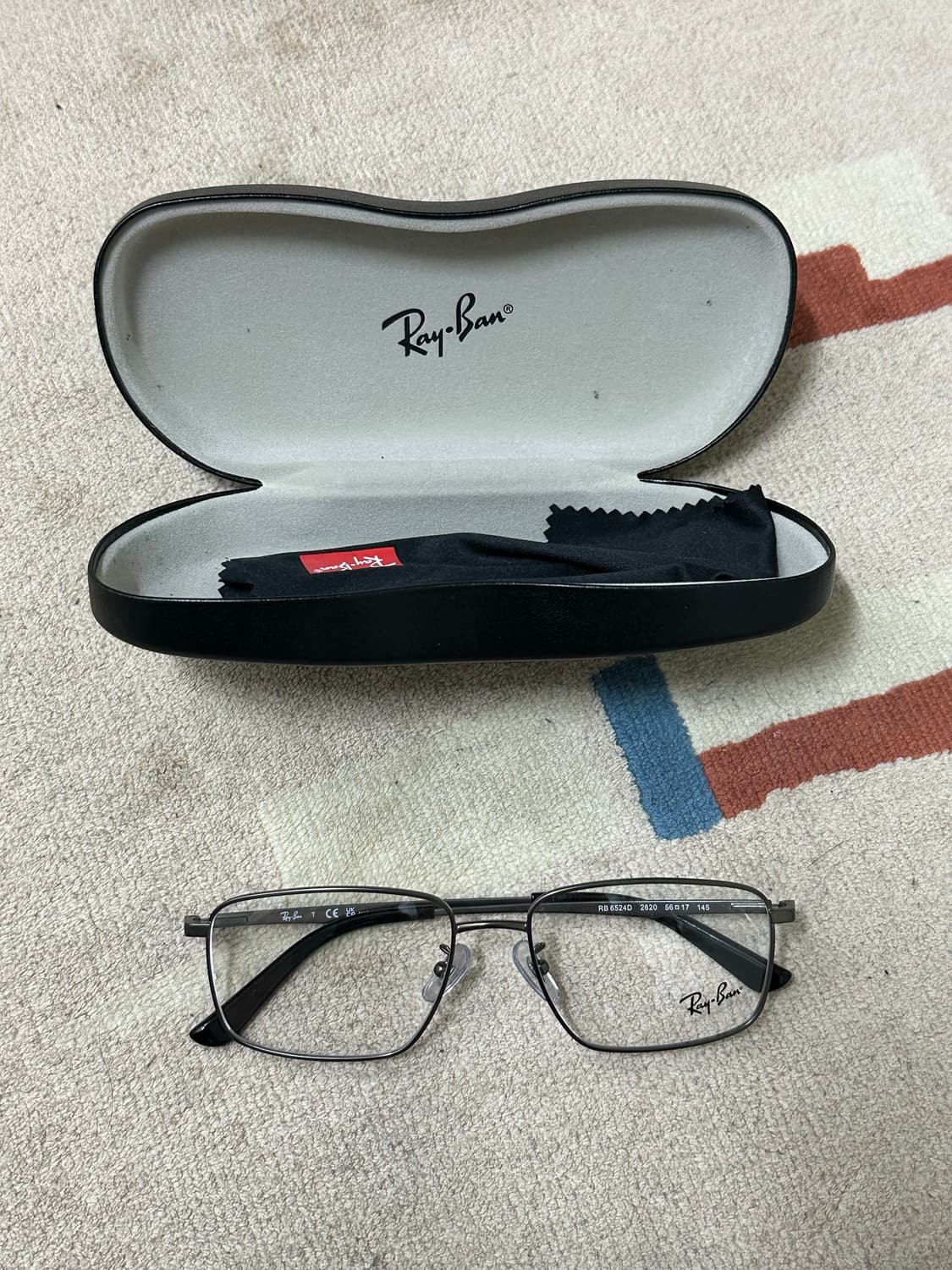 레이밴 메탈 안경 상품이미지1