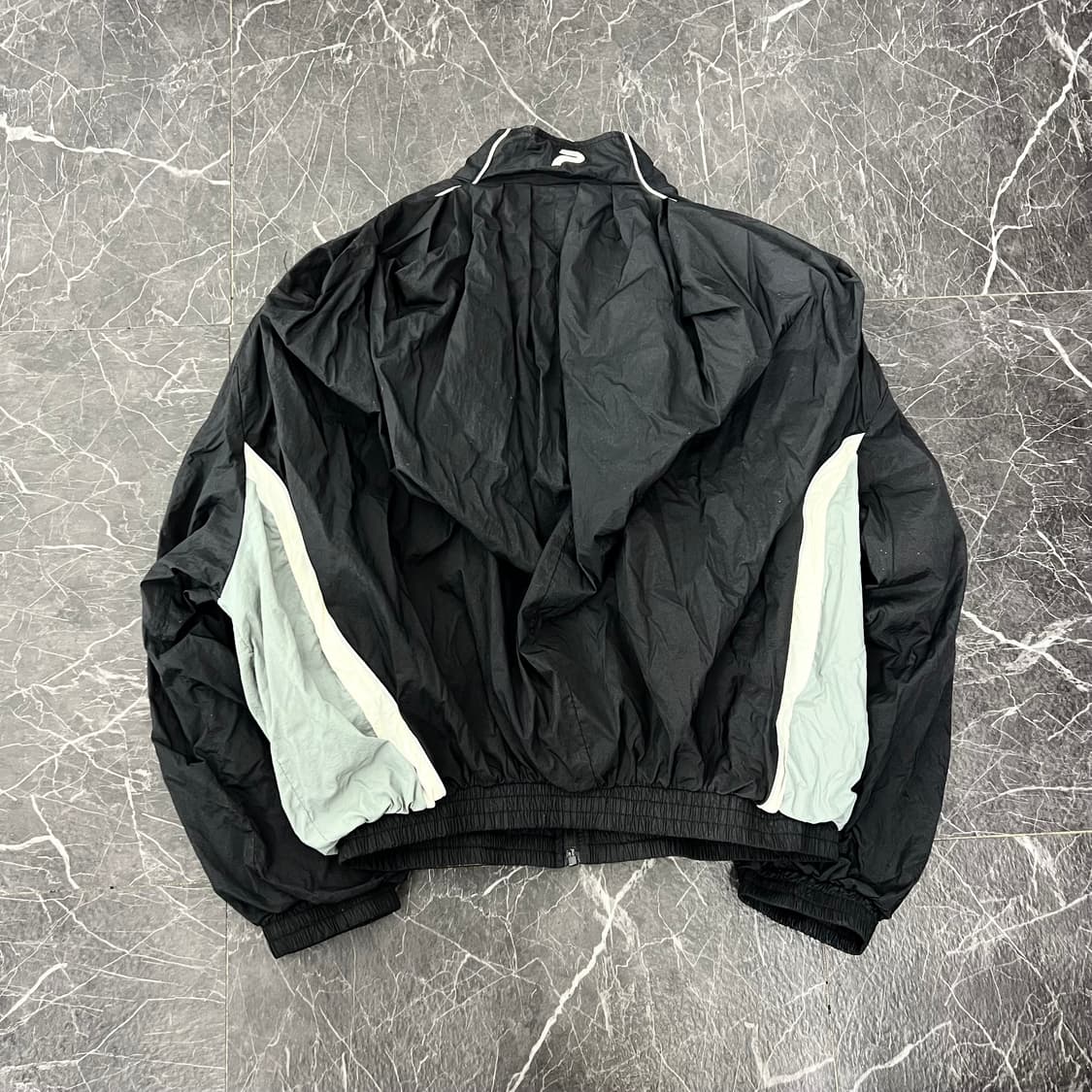 프로젝트 지알 G/R 핀턱 트랙 자켓 나일론 블랙 상품이미지3
