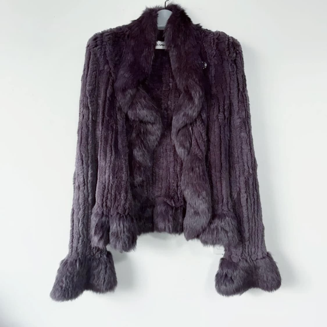 이브살로몬 래빗퍼 밍크 코트 자켓 상품이미지1