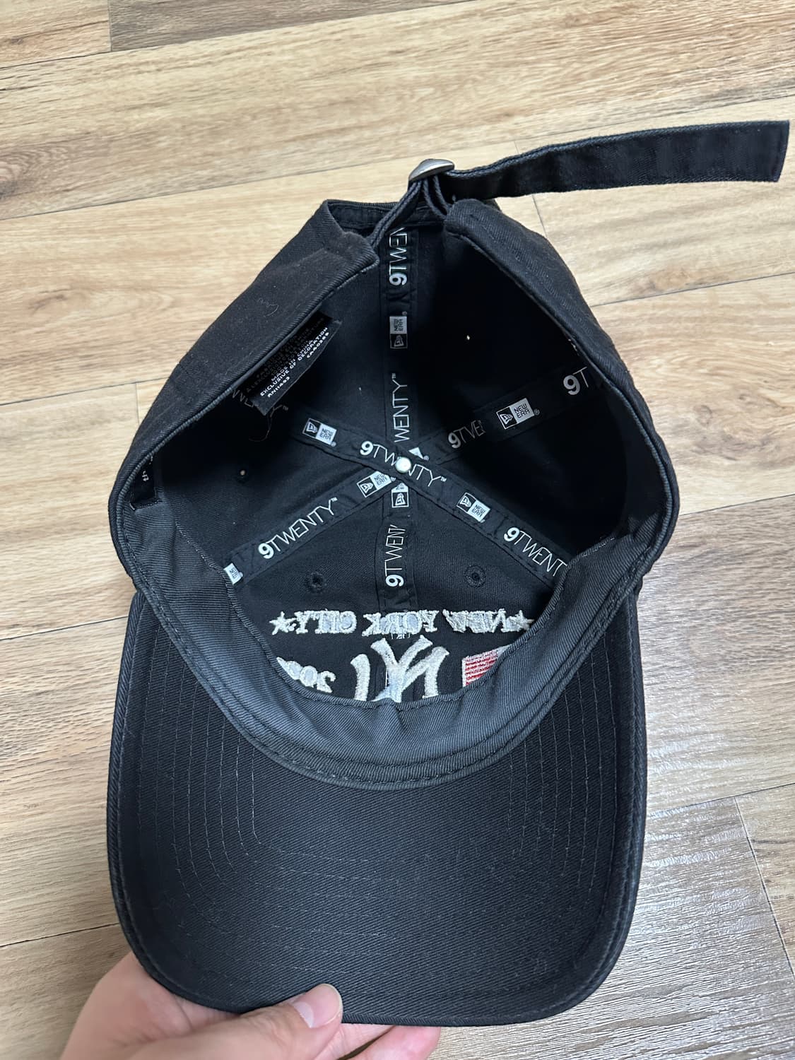 뉴에라 x 디스이즈네버댓 볼캡 블랙 구버전 9twenty 상품이미지2