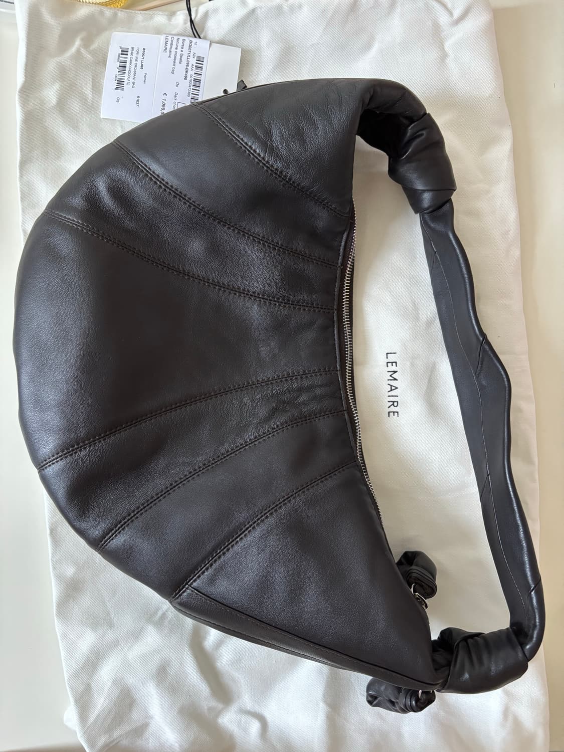 르메르 포춘백 라지 다크초코 상품이미지1