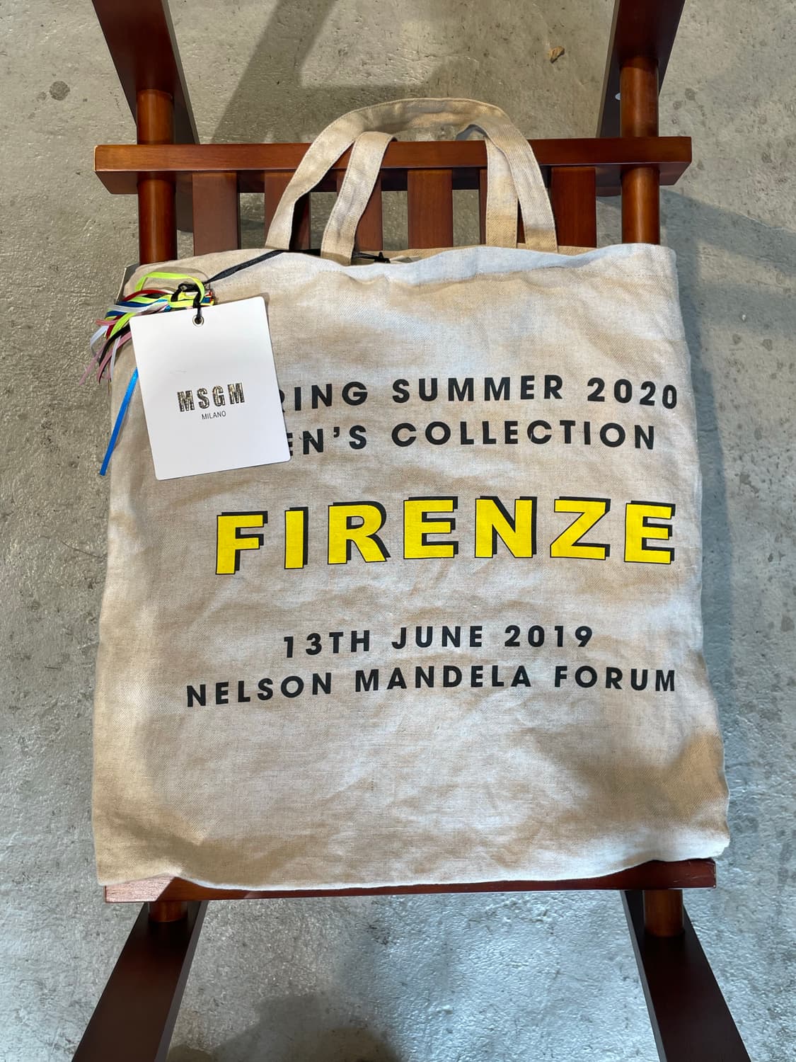 MSGM 20ss 에코백 Firenze tote bag 상품이미지2