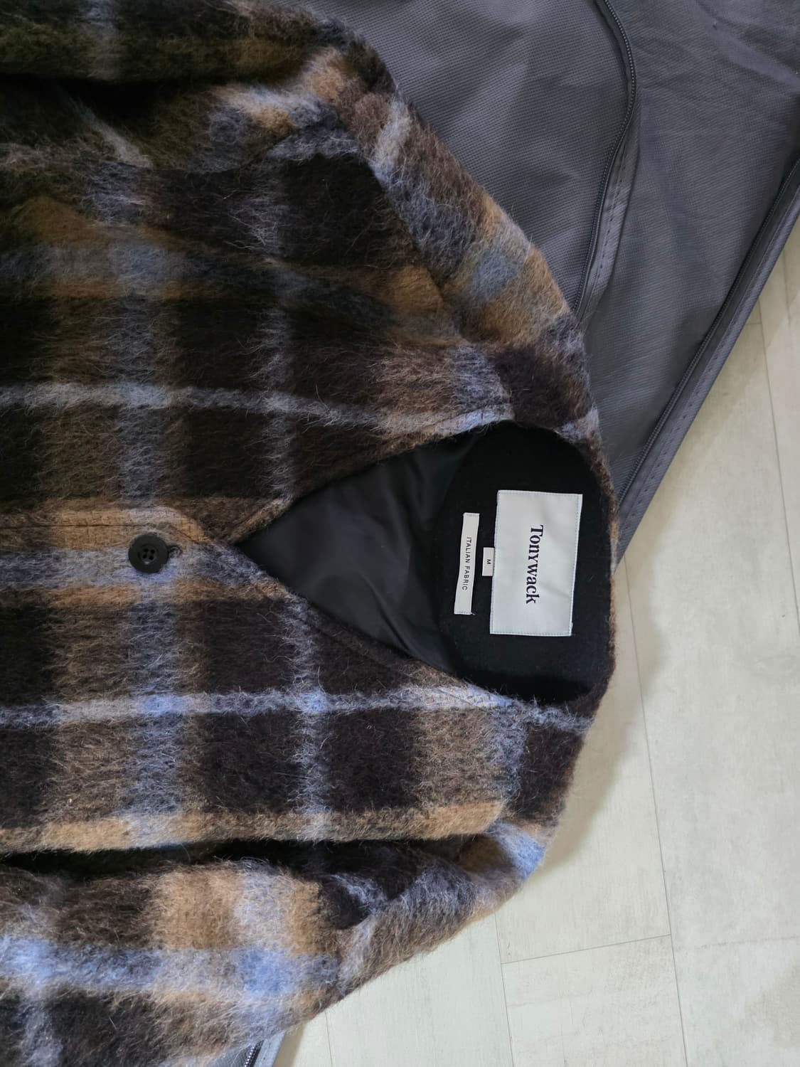 토니웩 알파카 가디건 M 상품이미지2