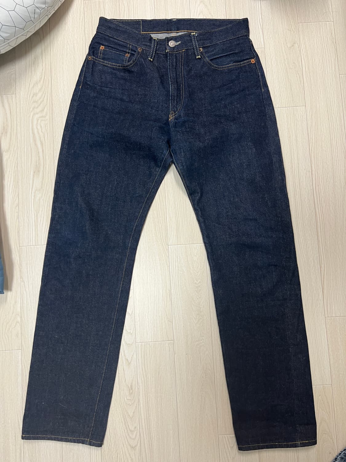 택포11) LVC 54501 32x34 리지드 실측30x30 셀비지 데님 상품이미지1