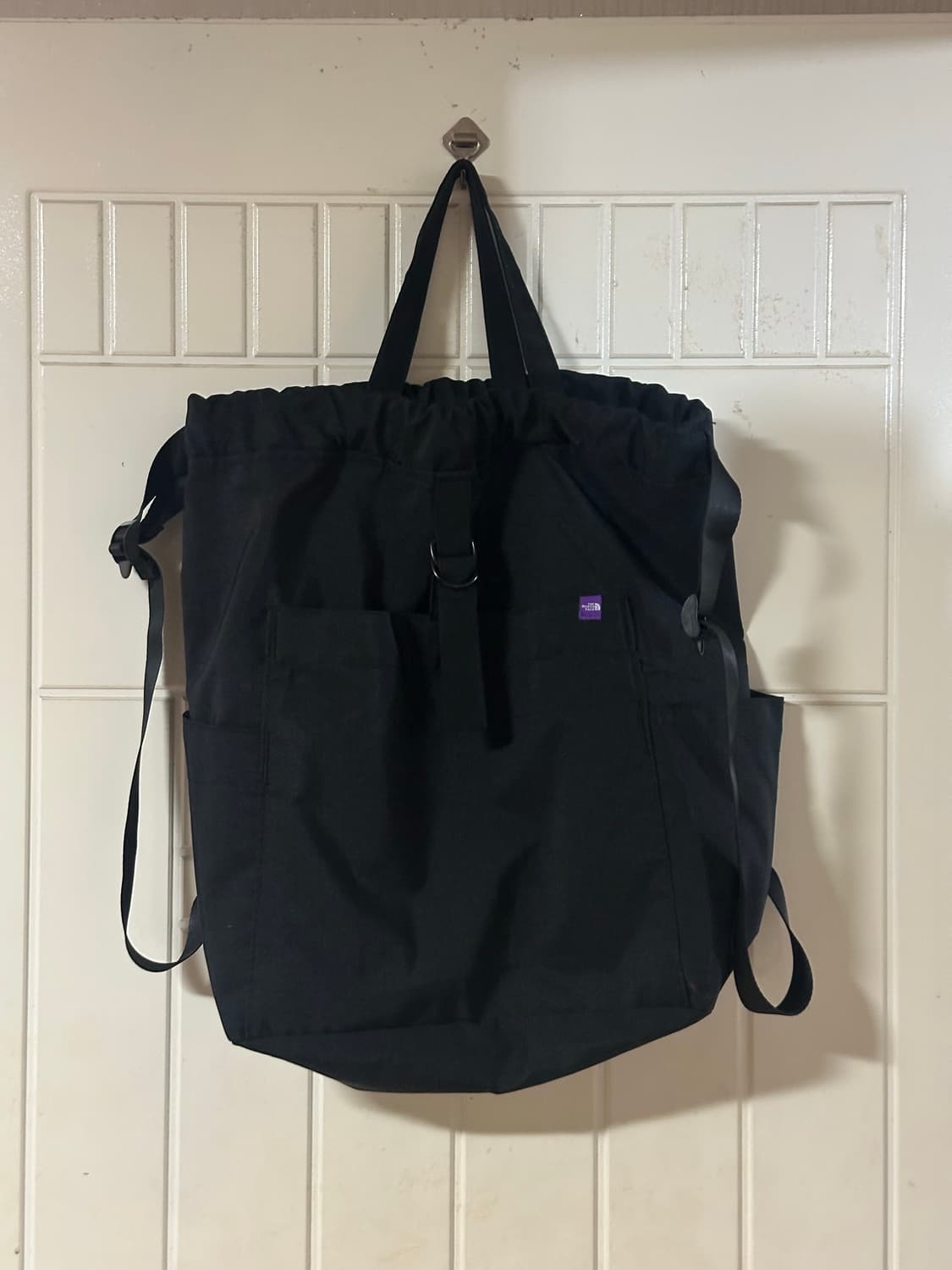 노스페이스 퍼플라벨 마운틴 윈드 데이백 (black, os) 상품이미지2