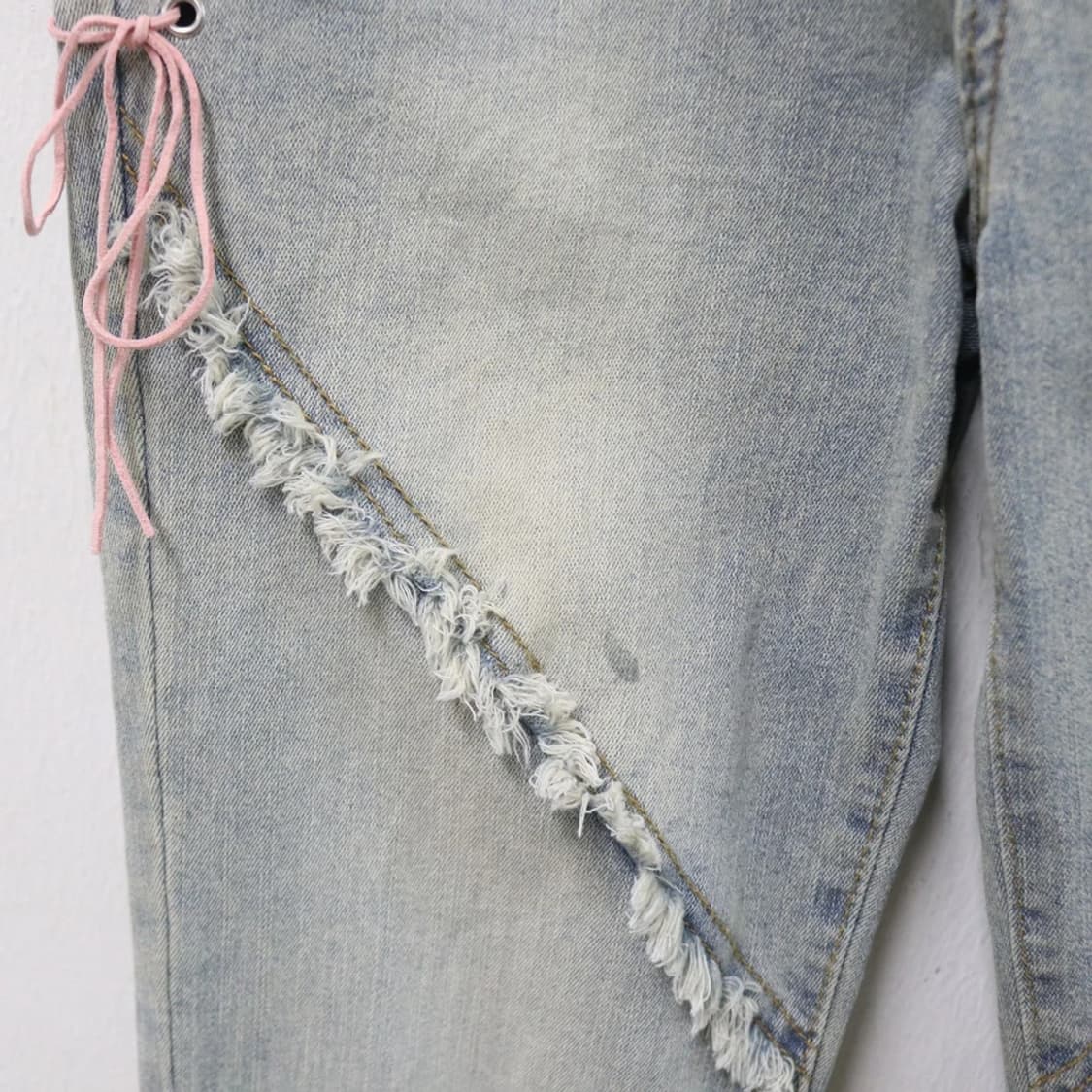 발레코어 데님 팬츠 66554 상품이미지7