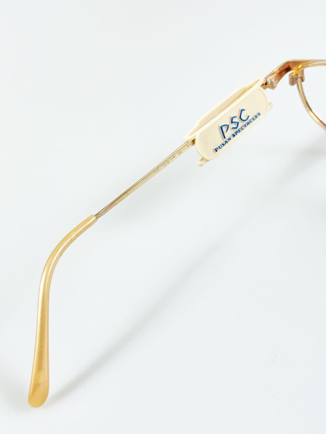 90s P.S.C FASHION 골드 메탈 슬림 스퀘어 빈티지 안경 상품이미지7