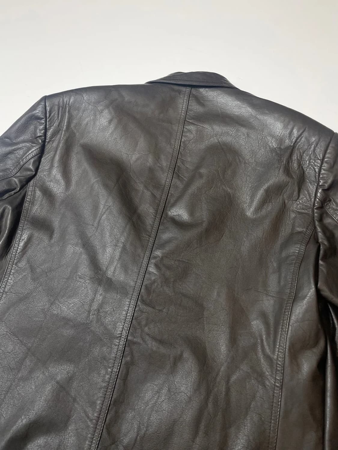 Selected 00's 레더 블레이저 자켓 PN9529 상품이미지4