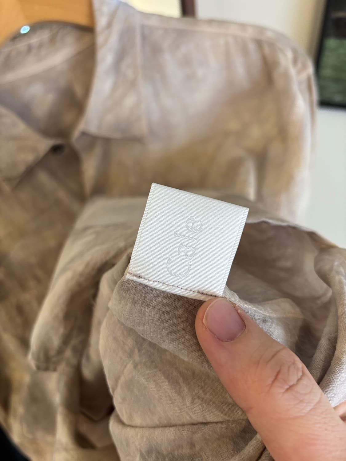 cale 린넨 타이다이 포켓 셔츠 남방 상품이미지4