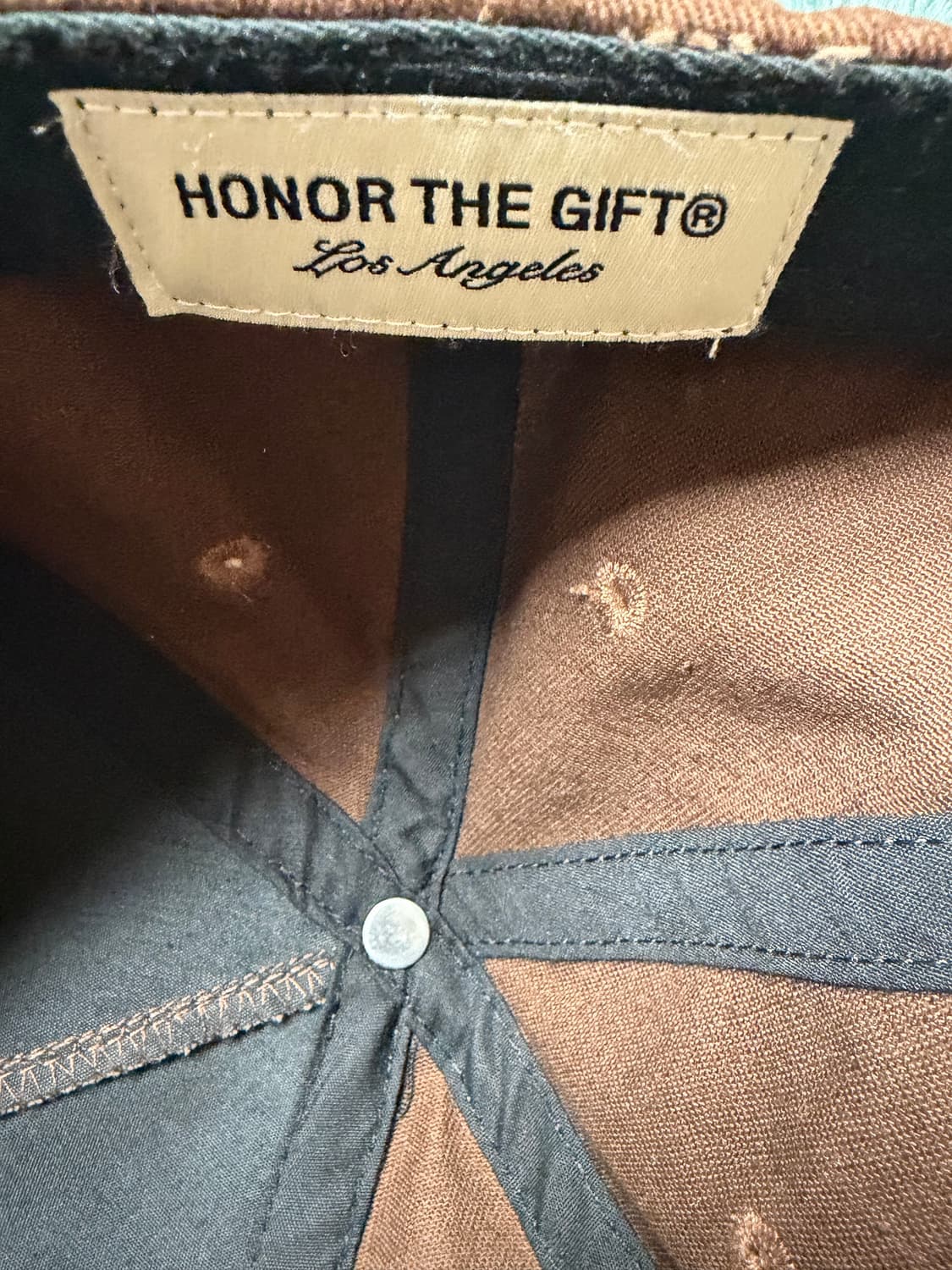 Honor the Gift 브라운캡 상품이미지2