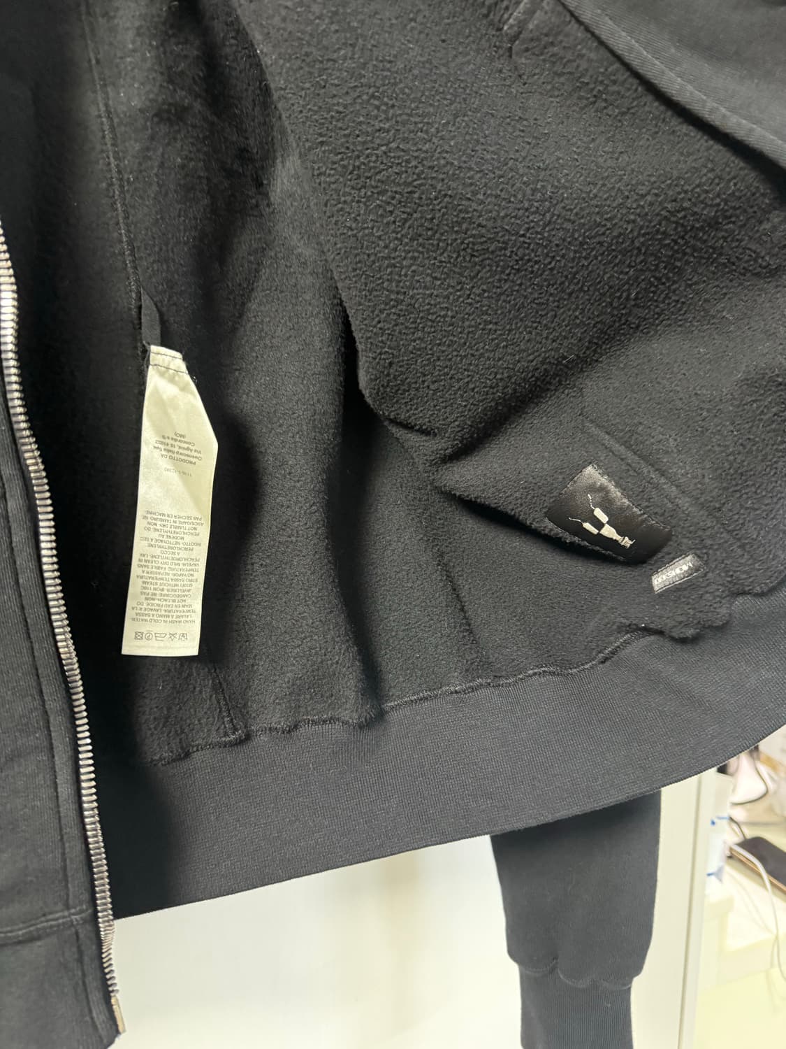 L 릭오웬스 후드집업 상품이미지3