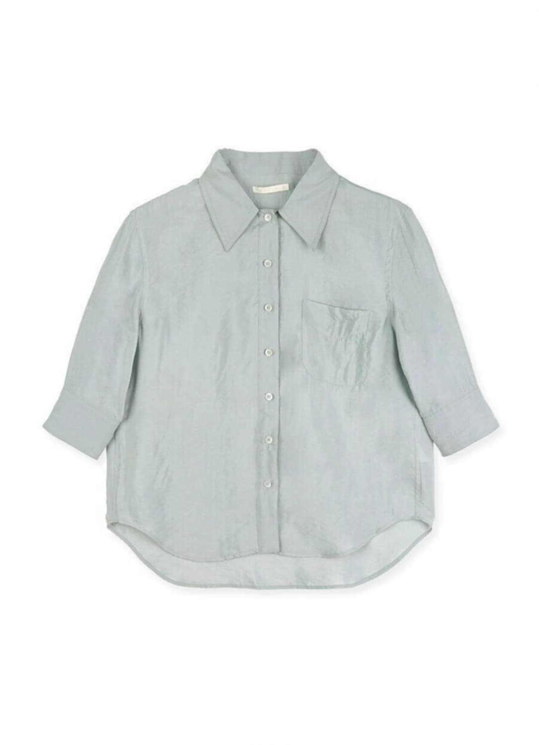 그로브 SAGE 셔츠 그레이+BEN 스커트 화이트 상품이미지2