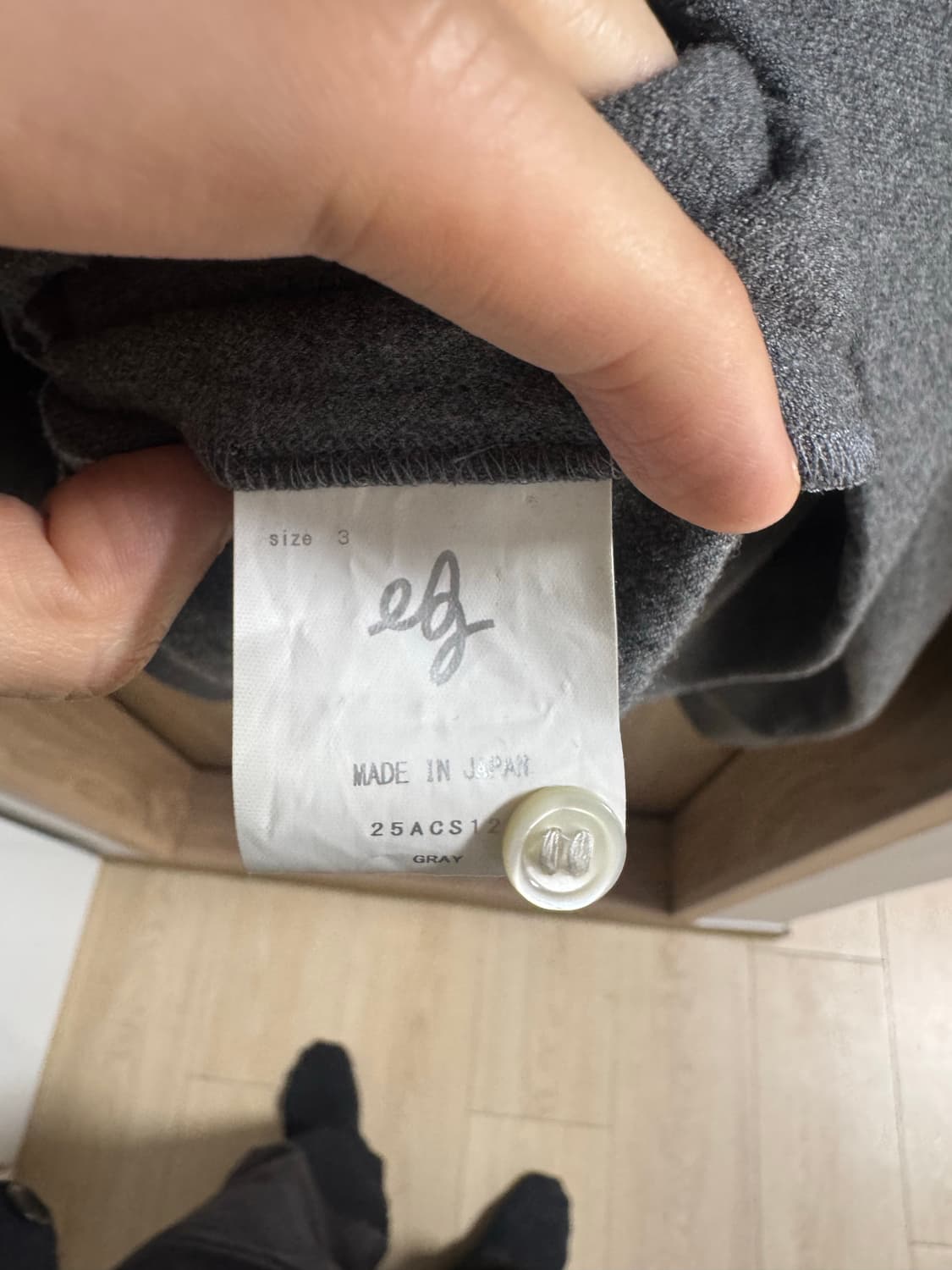 아벨리아 웨드워드 고샤 LS POLO 그레이 3 상품이미지6