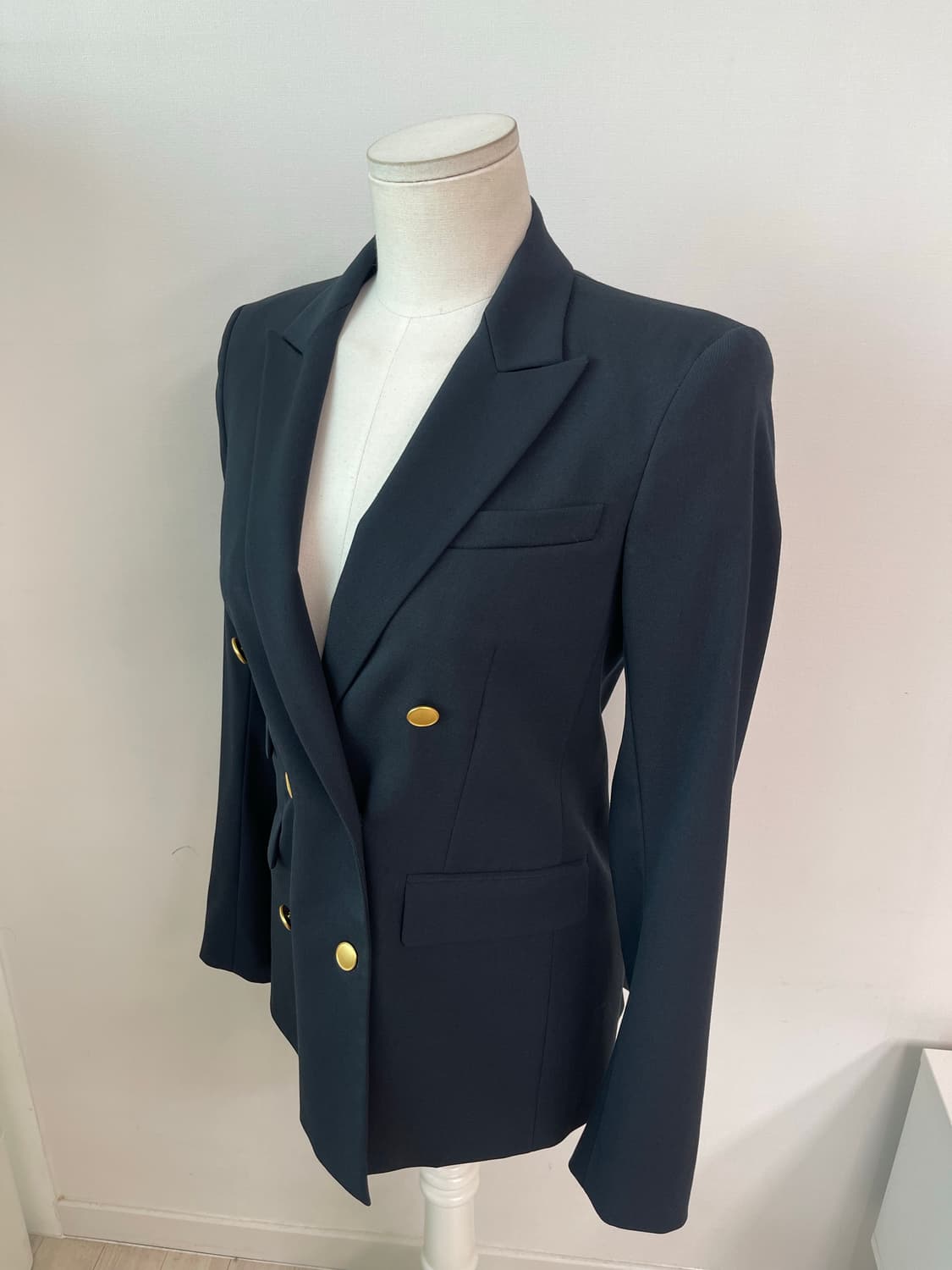 띠어리 theory 금장 더블 자켓 44~55 상품이미지4