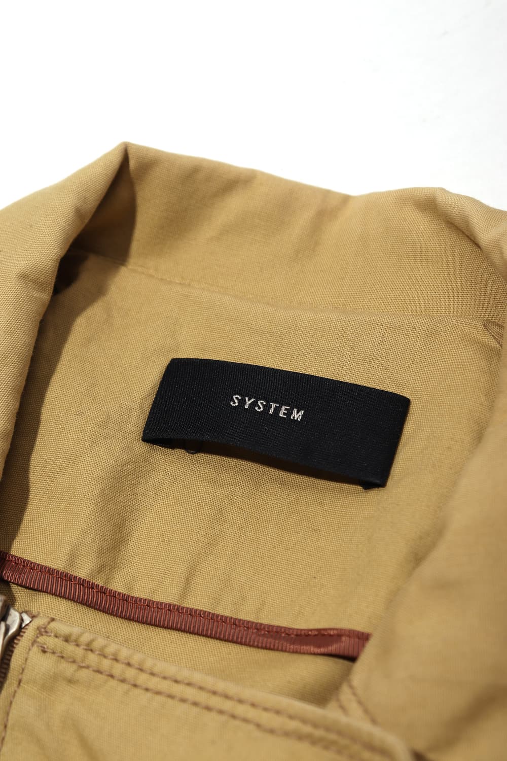 SYSTEM 레이어드 야상 점퍼 size 82 상품이미지4