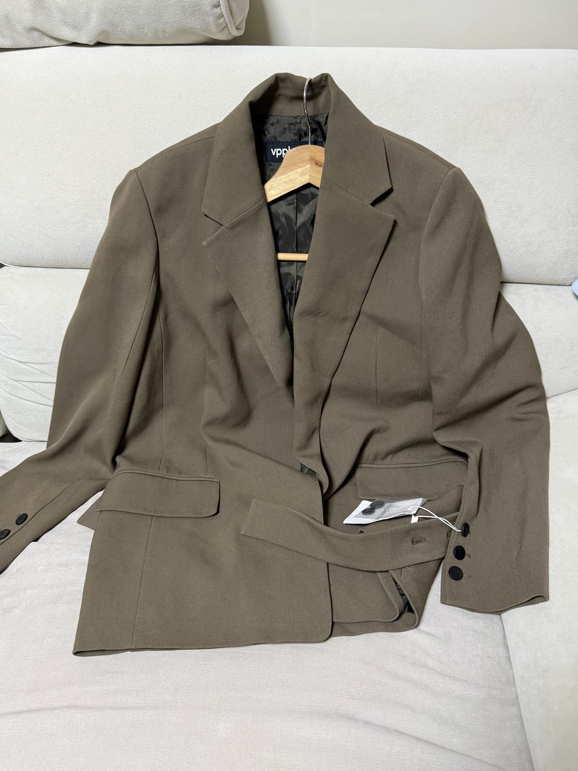 Vpplement brown blazer  상품이미지2