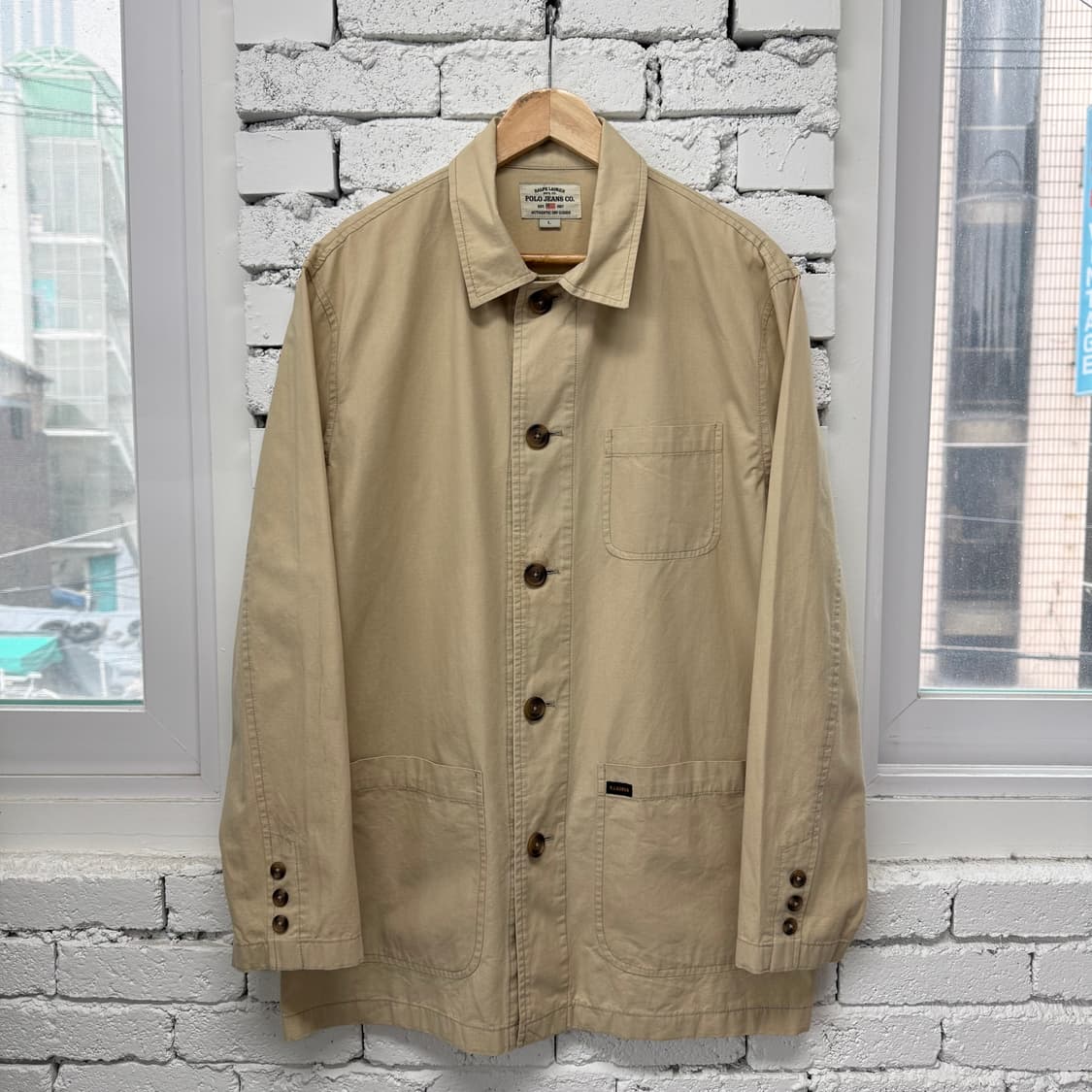 폴로 코튼 자켓  상품이미지1