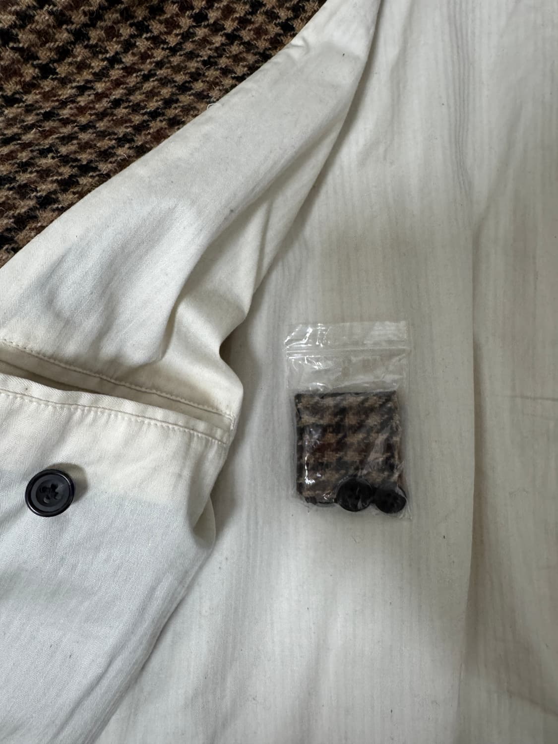 빔즈 플러스 해리스 트위드 발마칸 코트 XL 상품이미지4