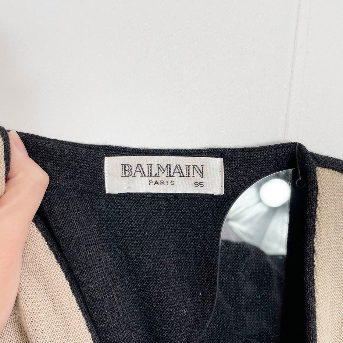 B1 발망 빈티지 아카이브 가디건 95-100사이즈 상품이미지5