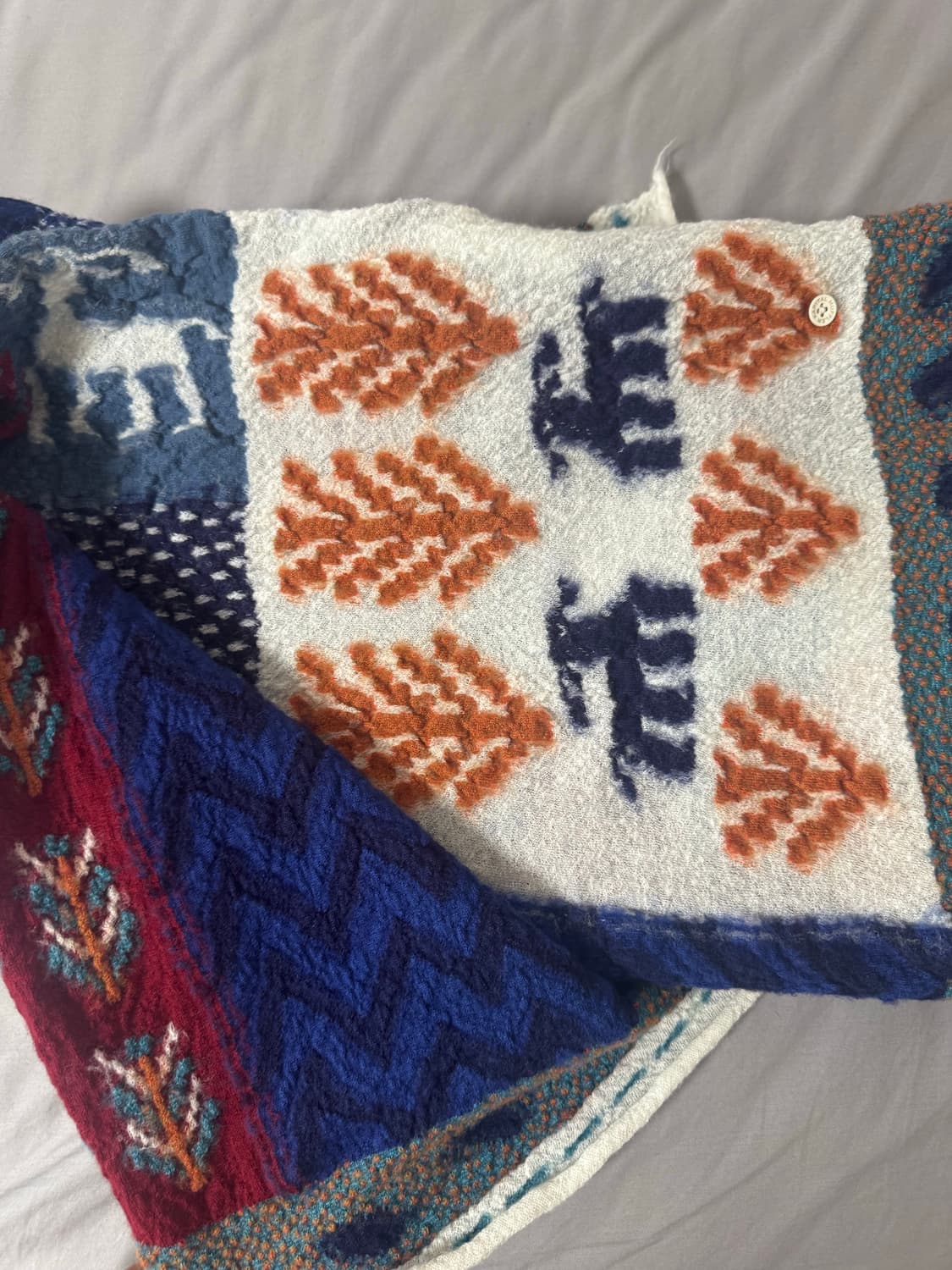 캐피탈 축융 울 머플러 상품이미지5