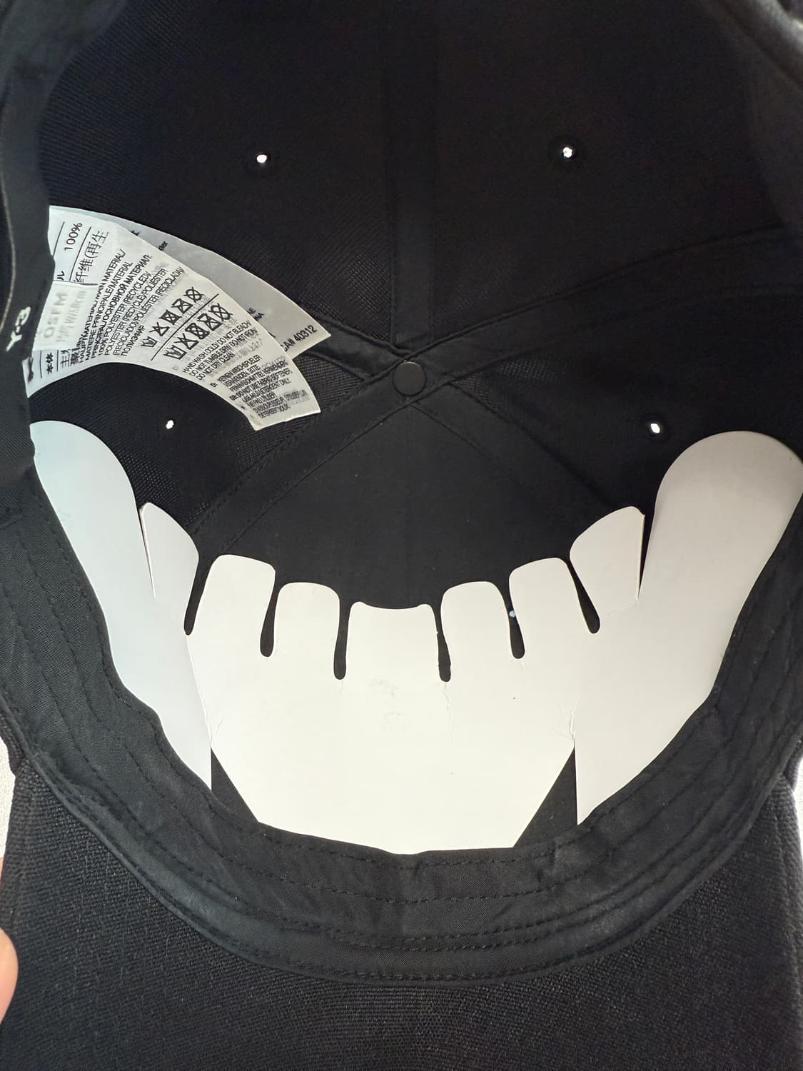 Y-3 로고 캡 블랙 OSFM 상품이미지3