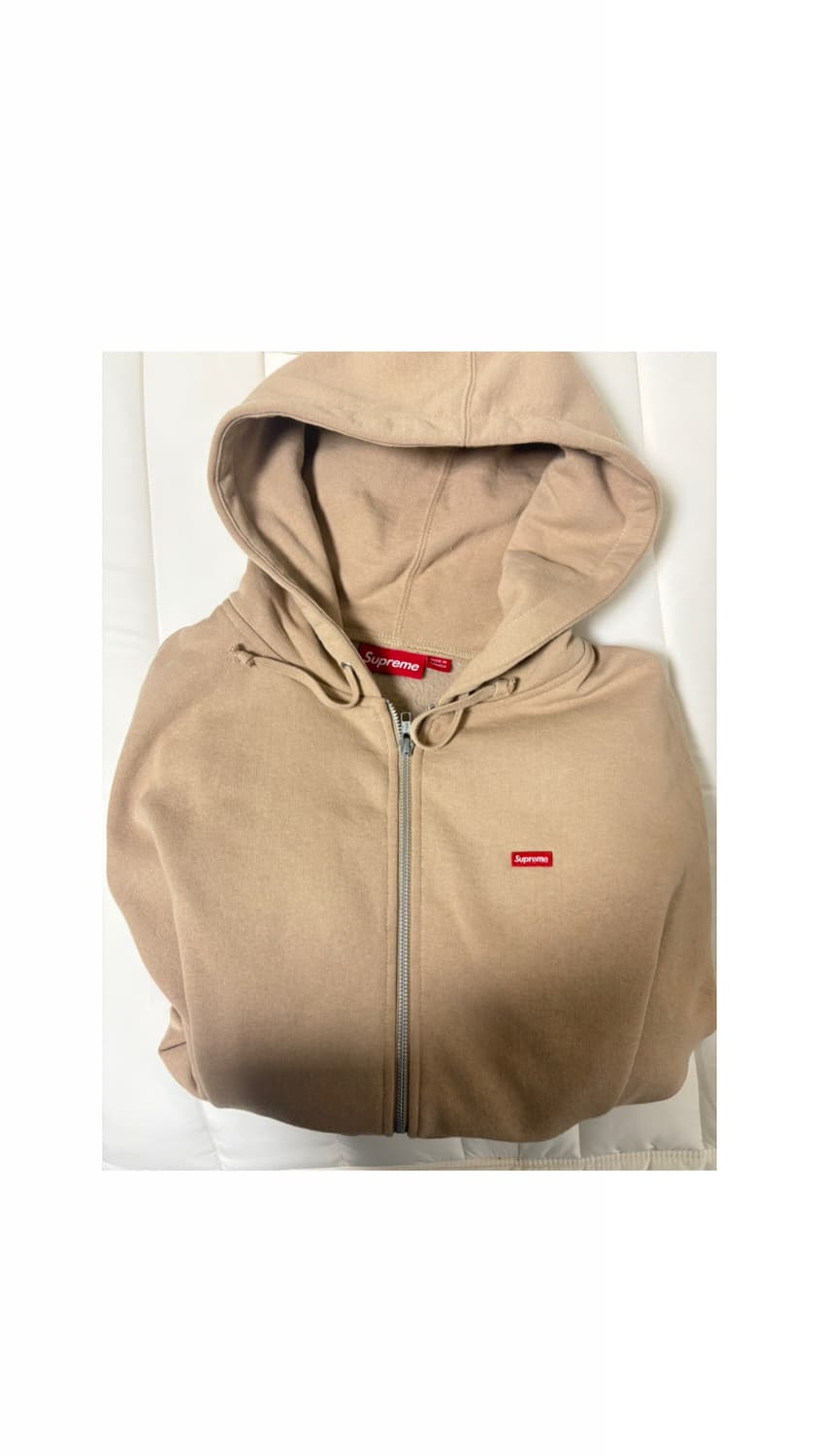 (M) Supreme 스몰 박스 후드집업 상품이미지1