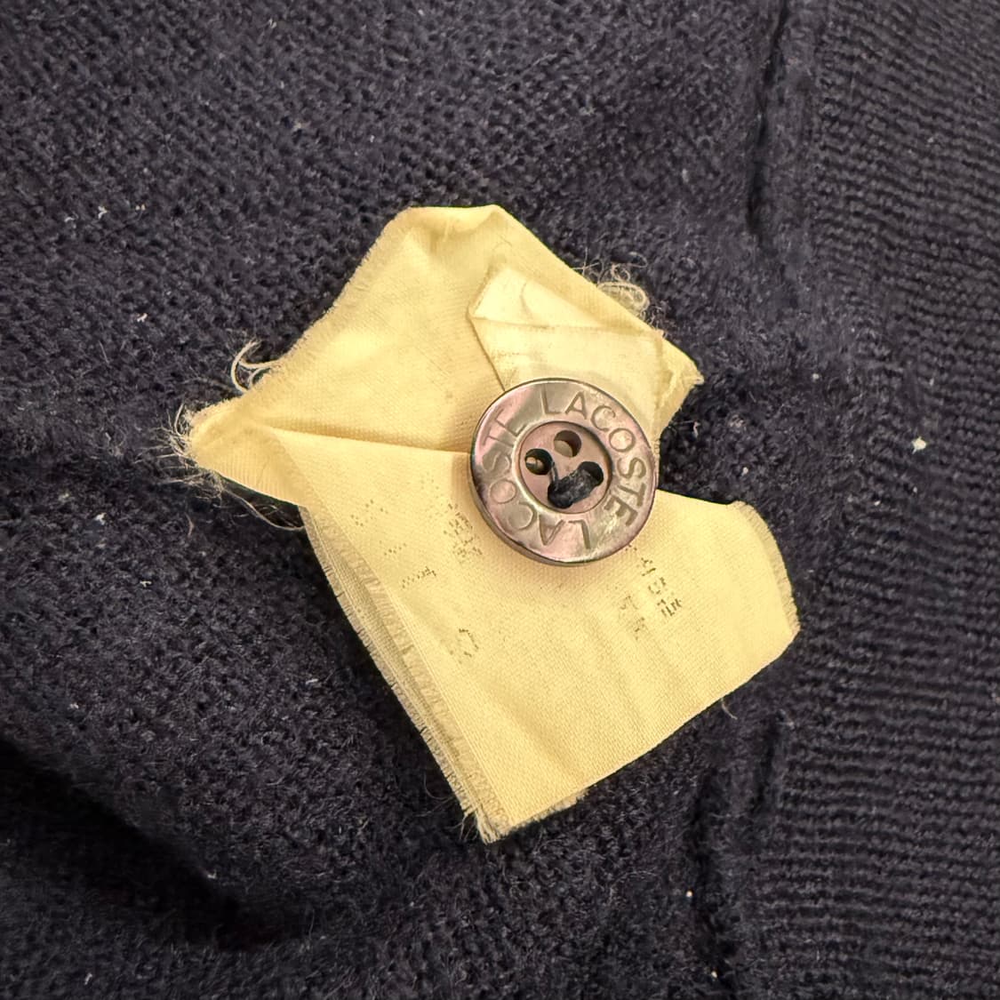 [정품/105] 라코스테 네이비 가디건 b14 상품이미지6