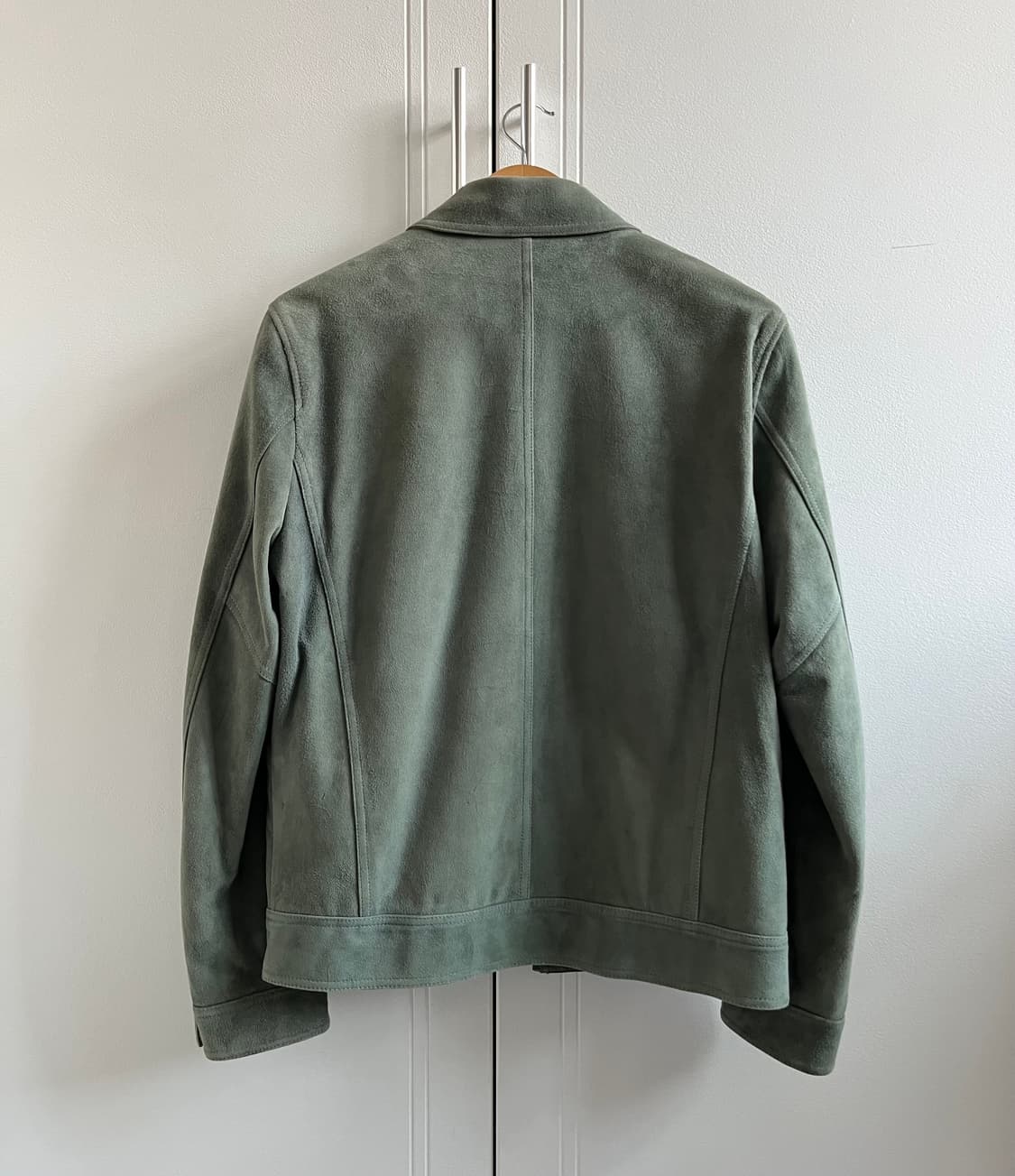 타임 옴므 스웨이드 가죽자켓 리얼고트  상품이미지5