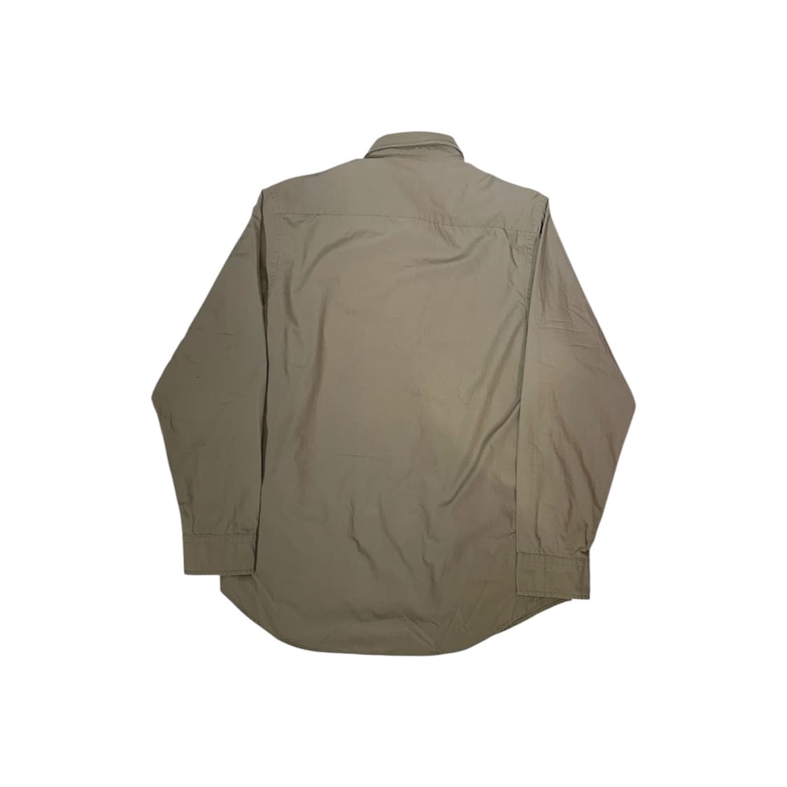 Ck 캘빈 클라인 브라운 베이지 솔리드 셔츠 L 상품이미지5