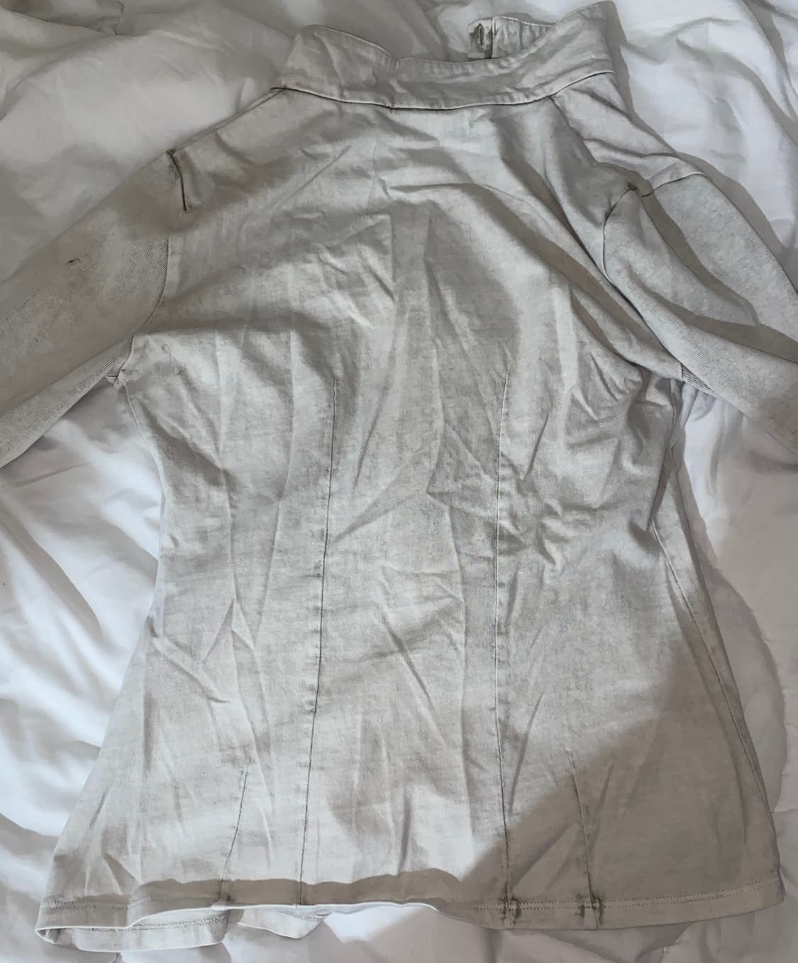 MSCHF 미스치프 워시드 저지 셔츠 라이트 베이지 상품이미지3