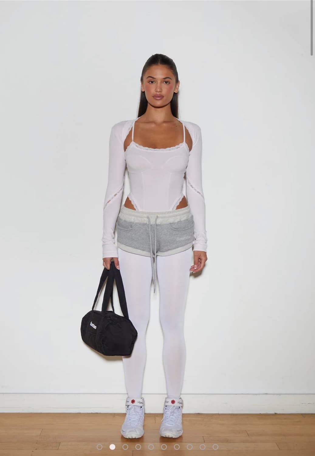 쓰리타임즈 에블린 레이스 탑 Evelyn lace top S 상품이미지2