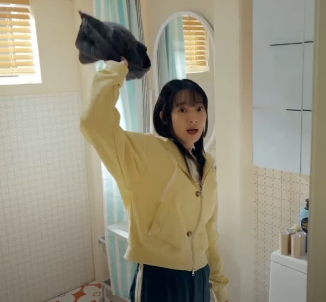 SATUR 테오 코튼 올데이 후드집업 빈티지 옐로우 상품이미지2