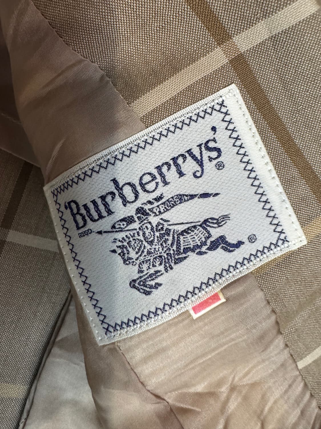 빈티지 버버리 노바체크 블레이저 자켓S 상품이미지6