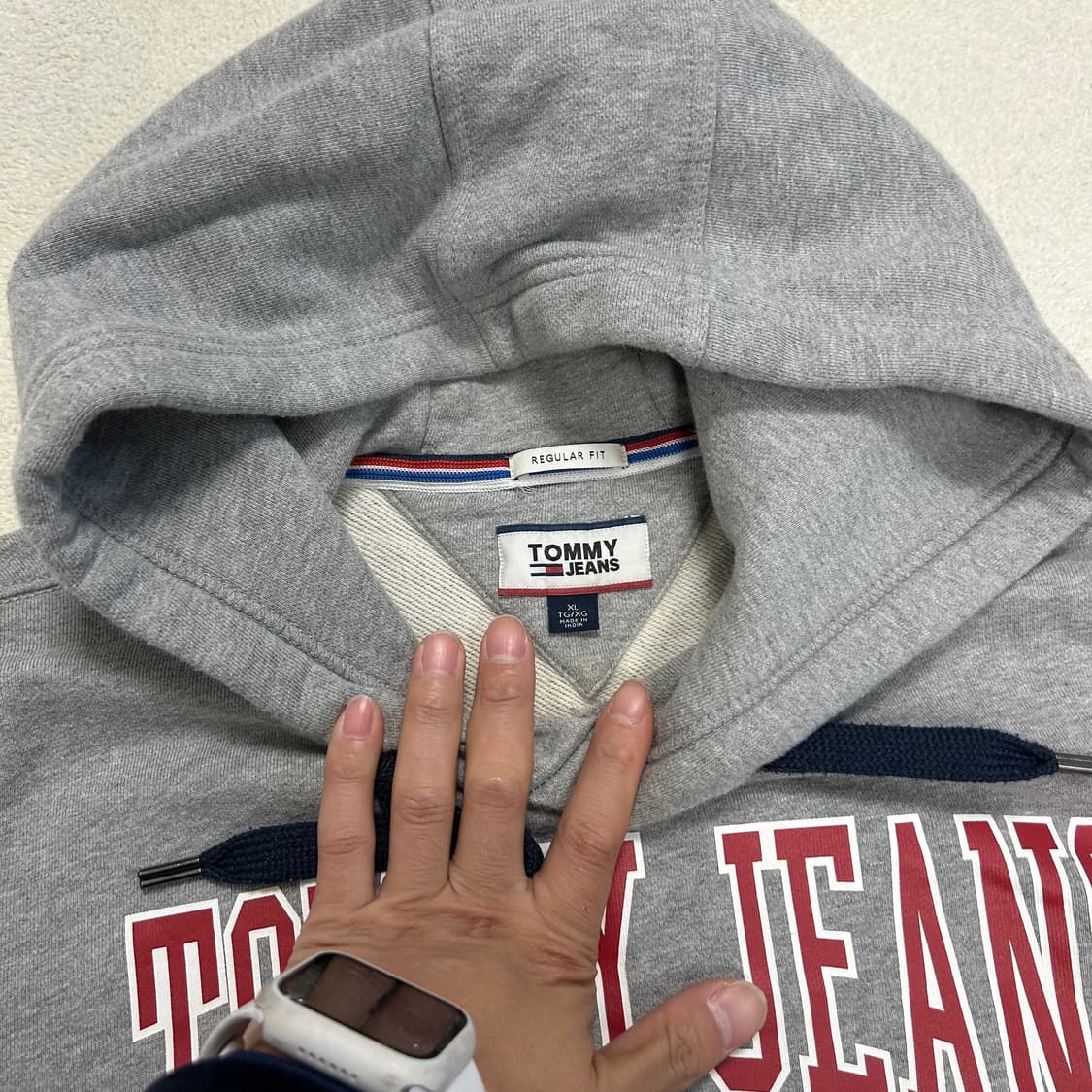 Tommy Hilfiger Gray Hoodie  상품이미지6