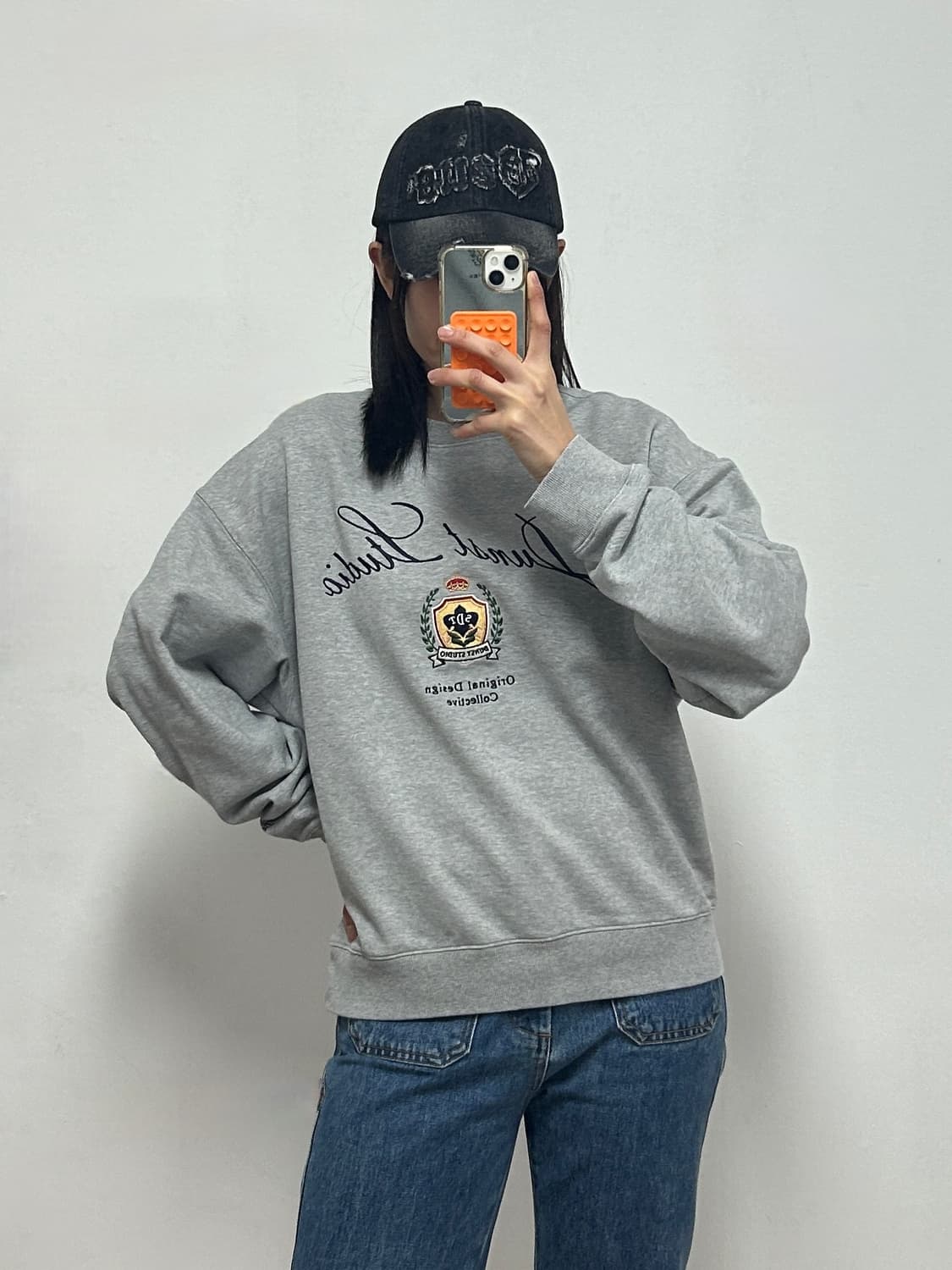 던스트 크레스트 자수로고 스웻셔츠 맨투맨 상품이미지1