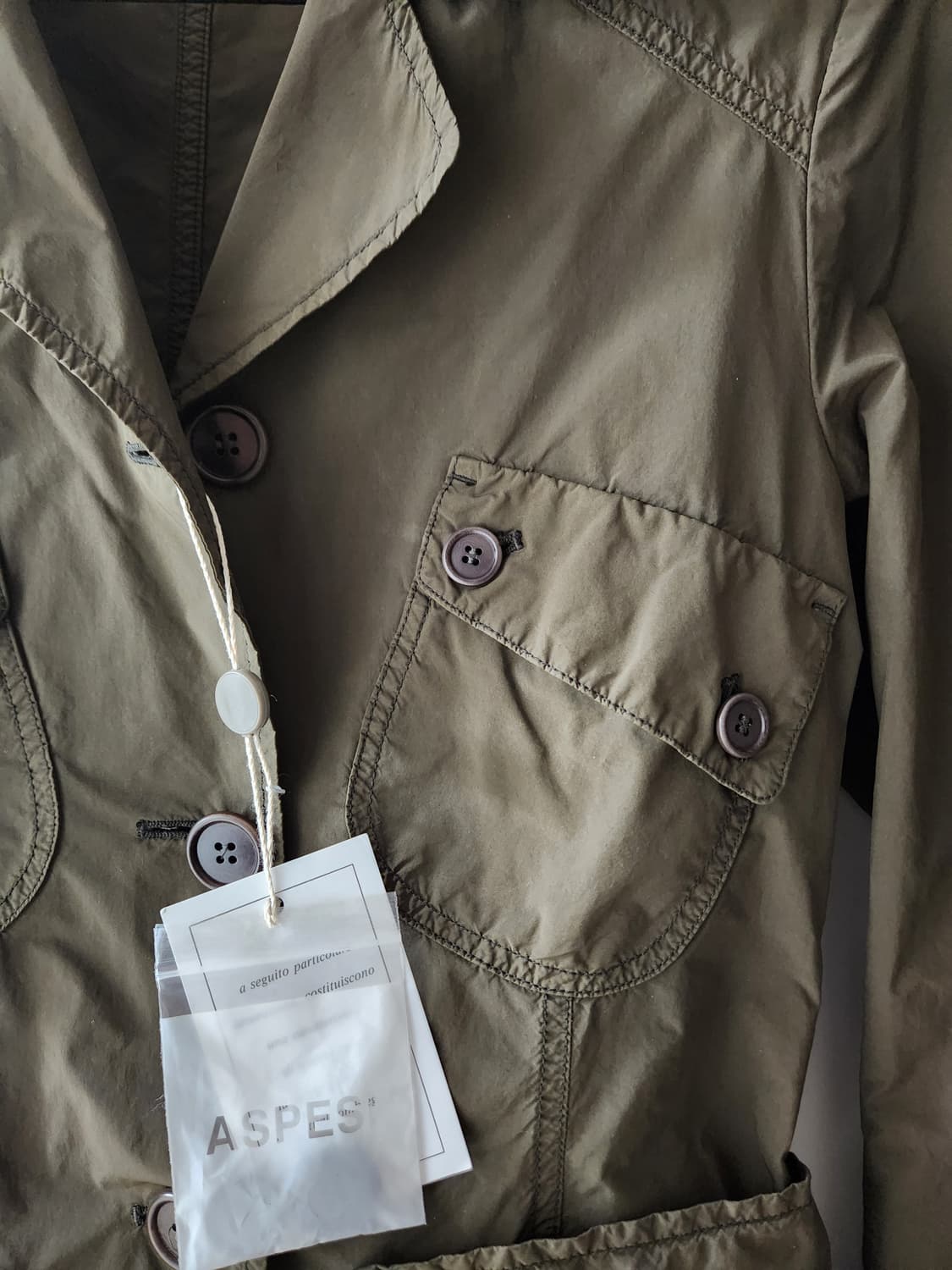 Aspesi 아스페시 자켓 M, 택째 새상품 상품이미지2