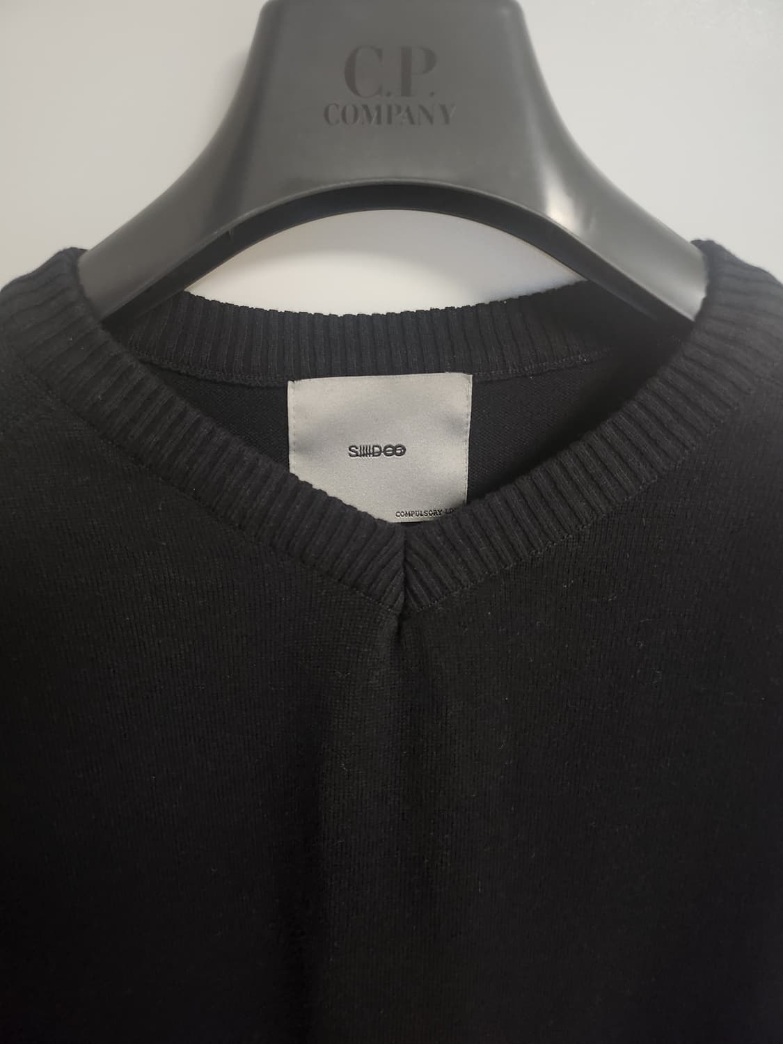 시도 브이넥 코튼 브이넥 니트  상품이미지2