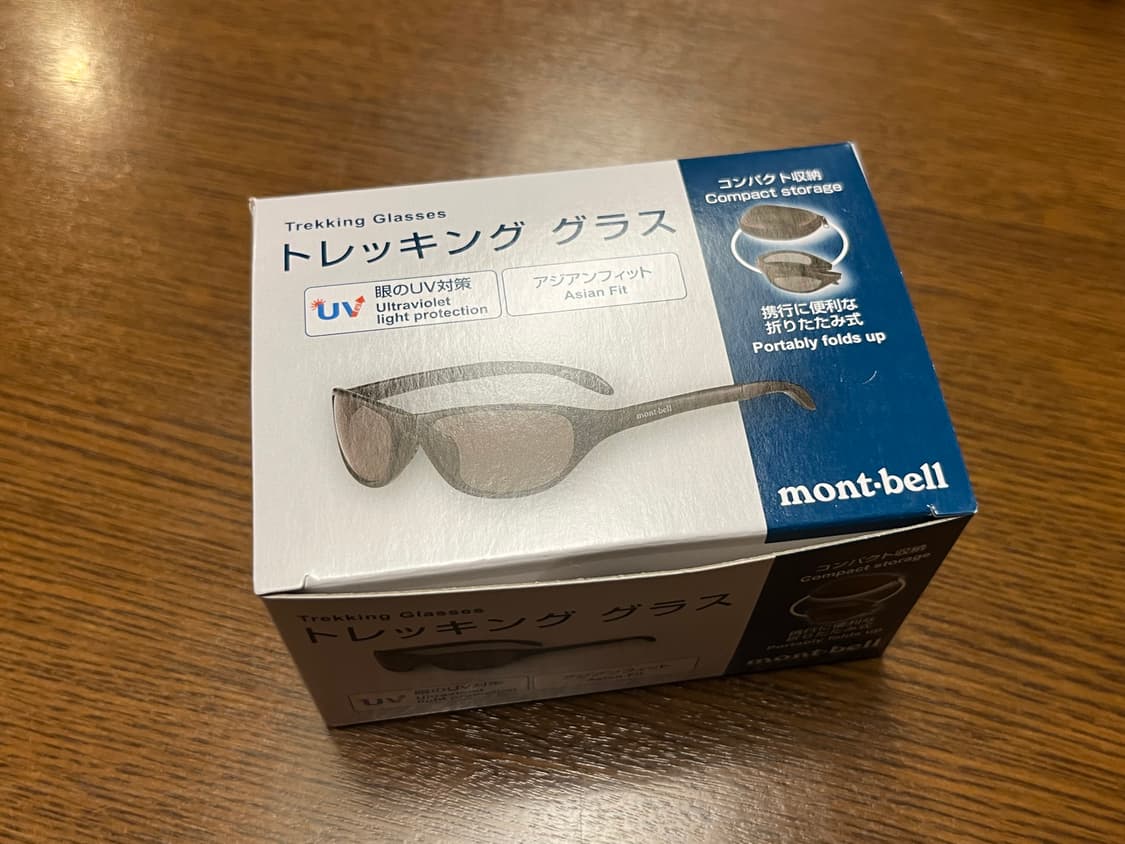 몽벨 트레킹 선글라스 블랙 그레이 미개봉 상품이미지1